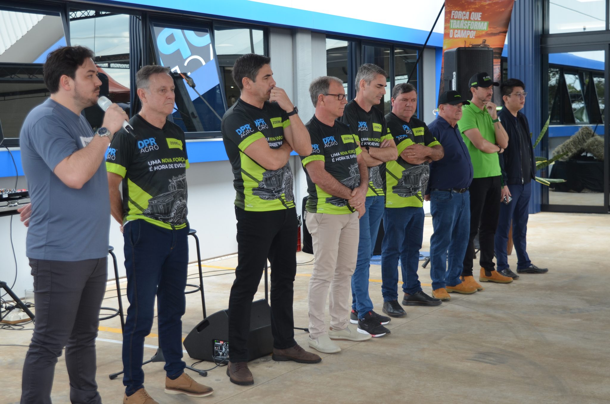 Lançamento da parceria DPR Agro e Zoomlion