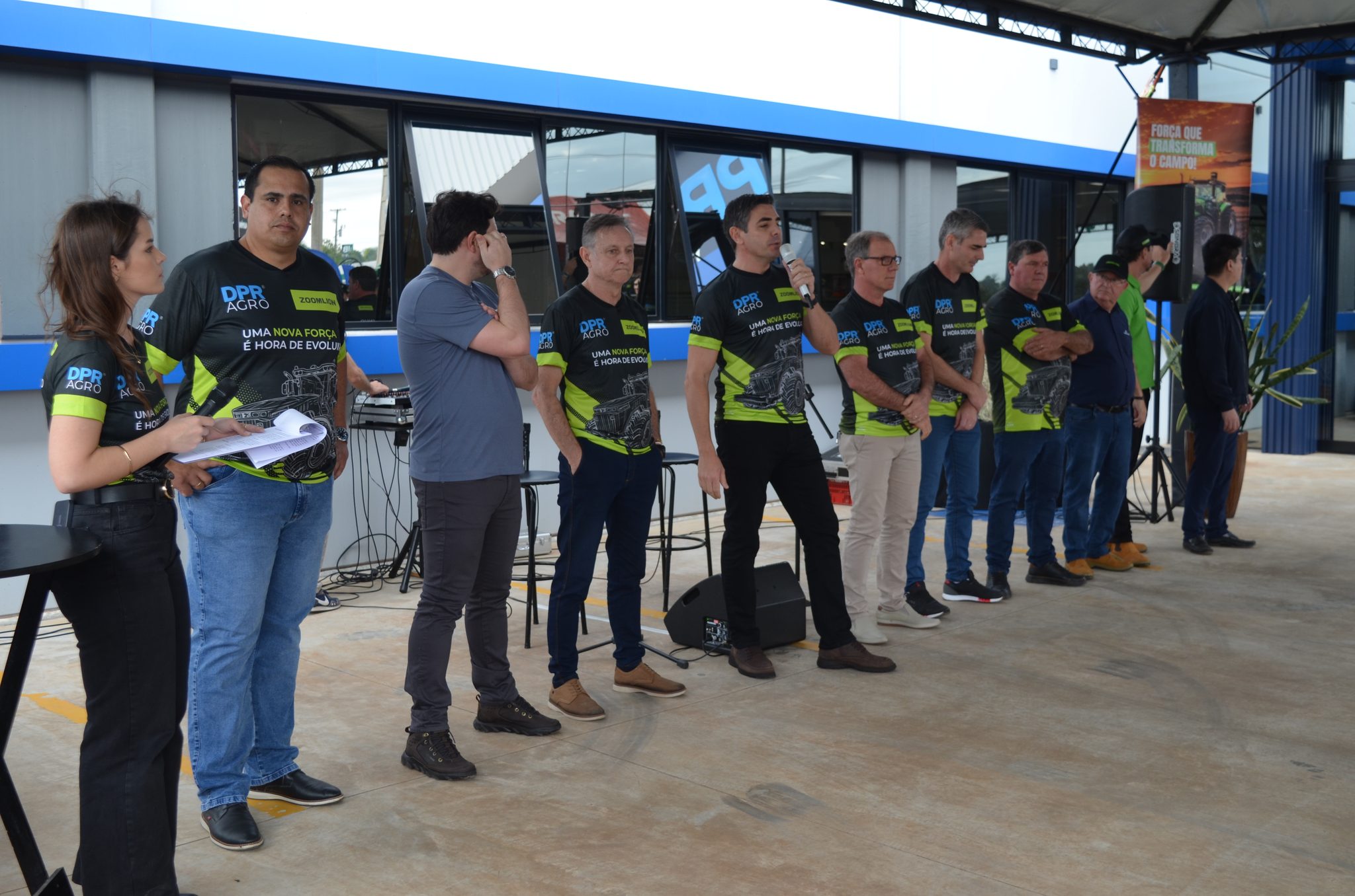 Lançamento da parceria DPR Agro e Zoomlion