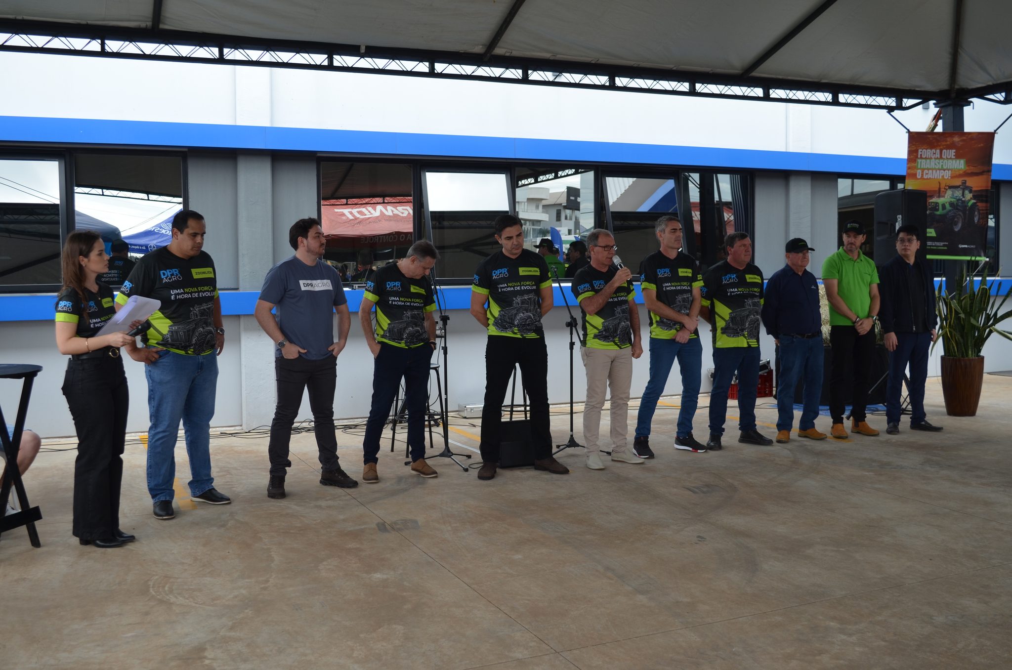 Lançamento da parceria DPR Agro e Zoomlion