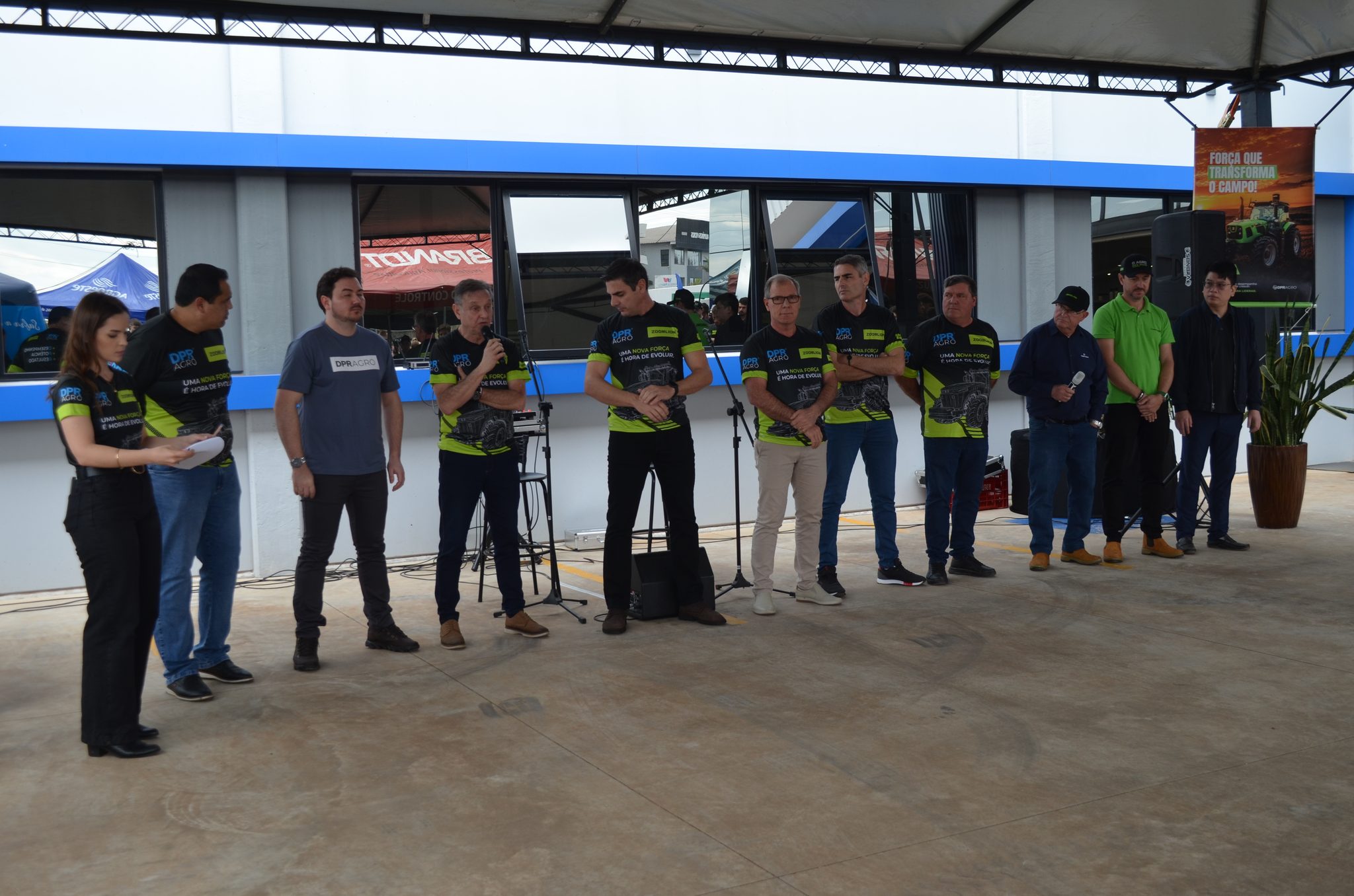 Lançamento da parceria DPR Agro e Zoomlion