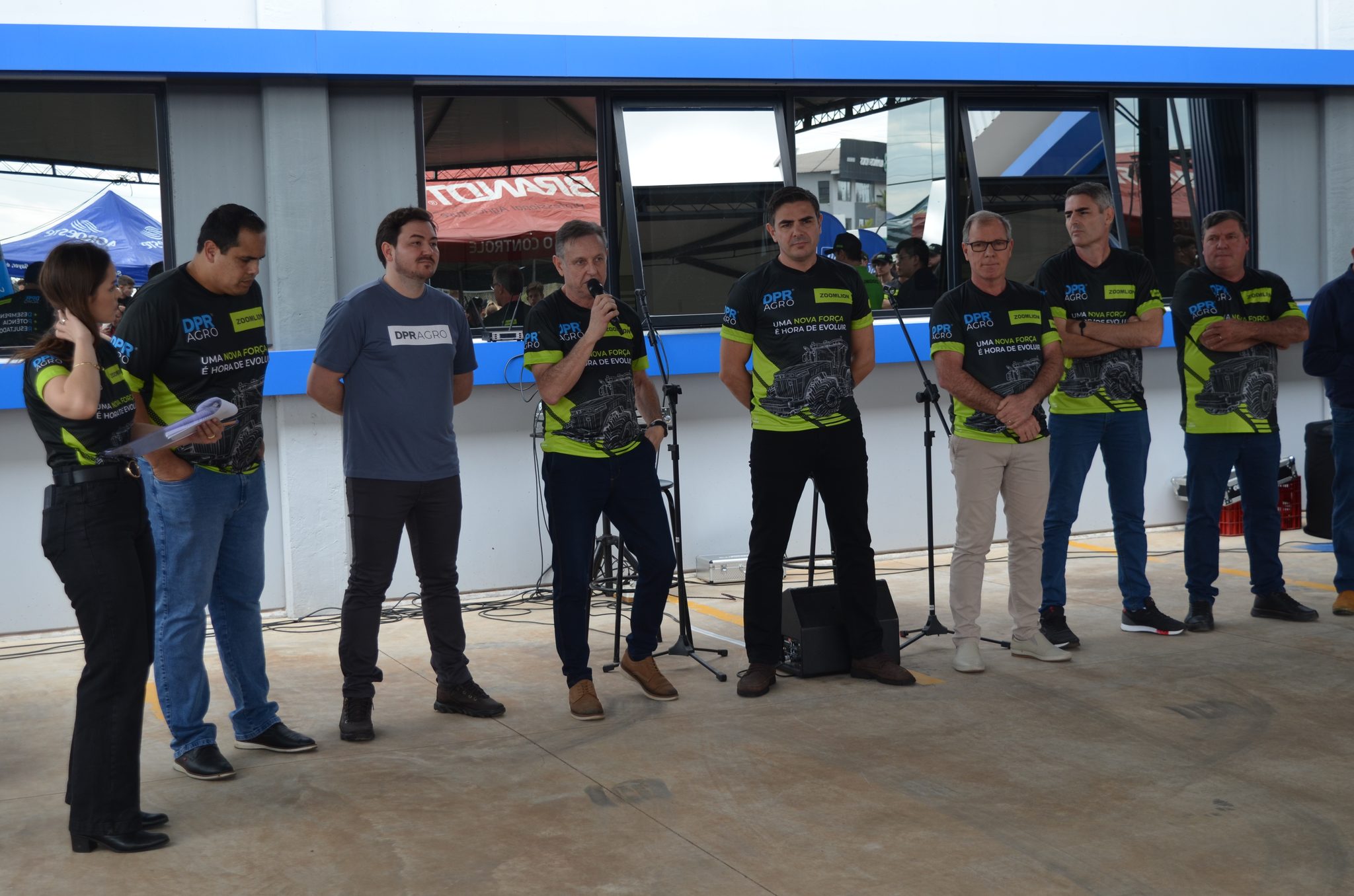 Lançamento da parceria DPR Agro e Zoomlion