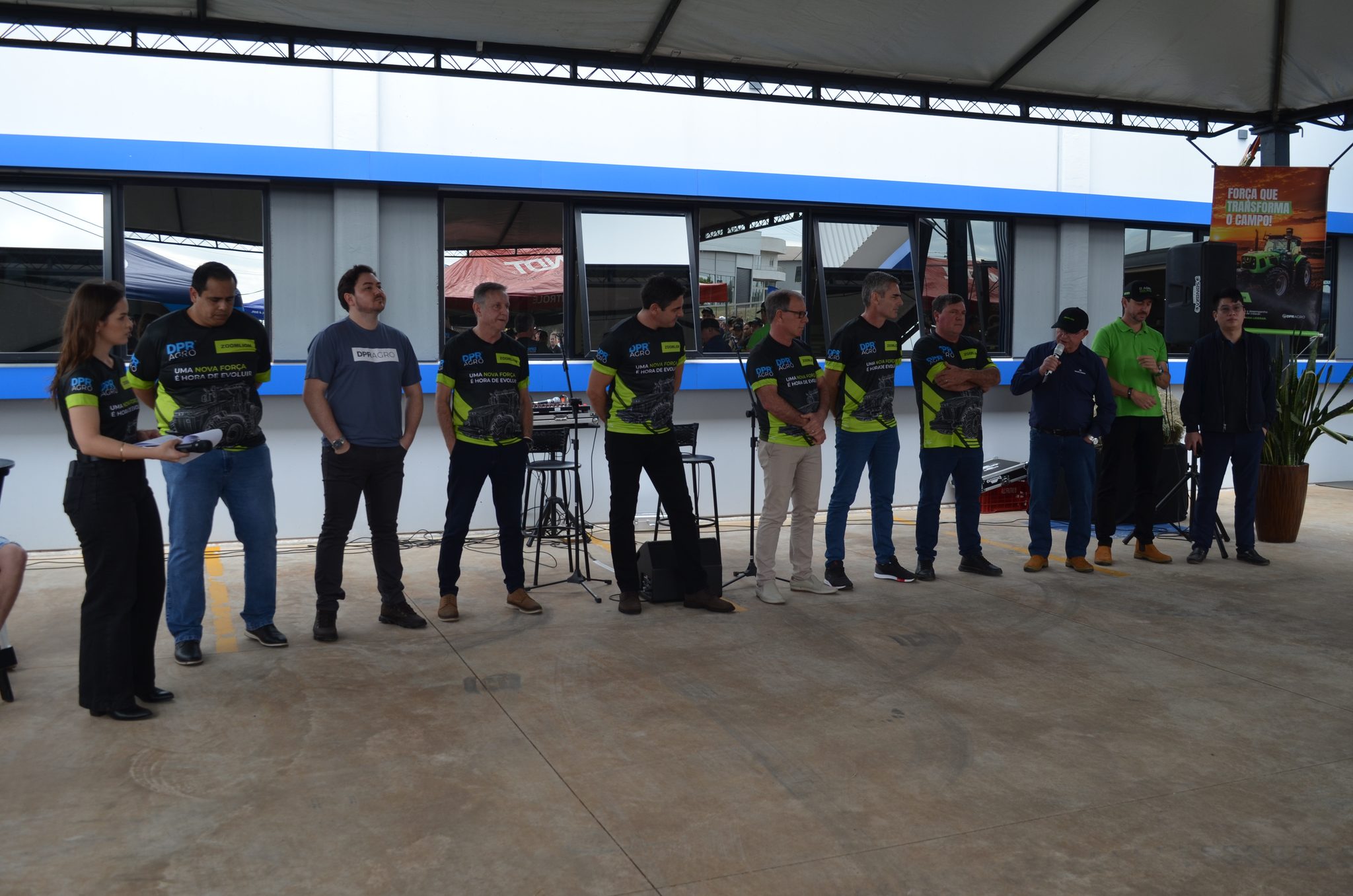 Lançamento da parceria DPR Agro e Zoomlion