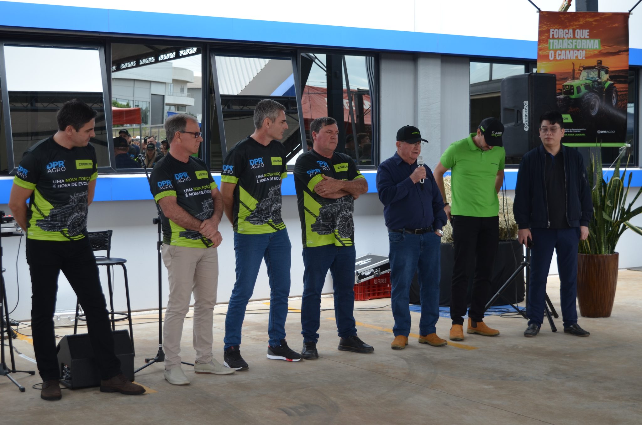 Lançamento da parceria DPR Agro e Zoomlion