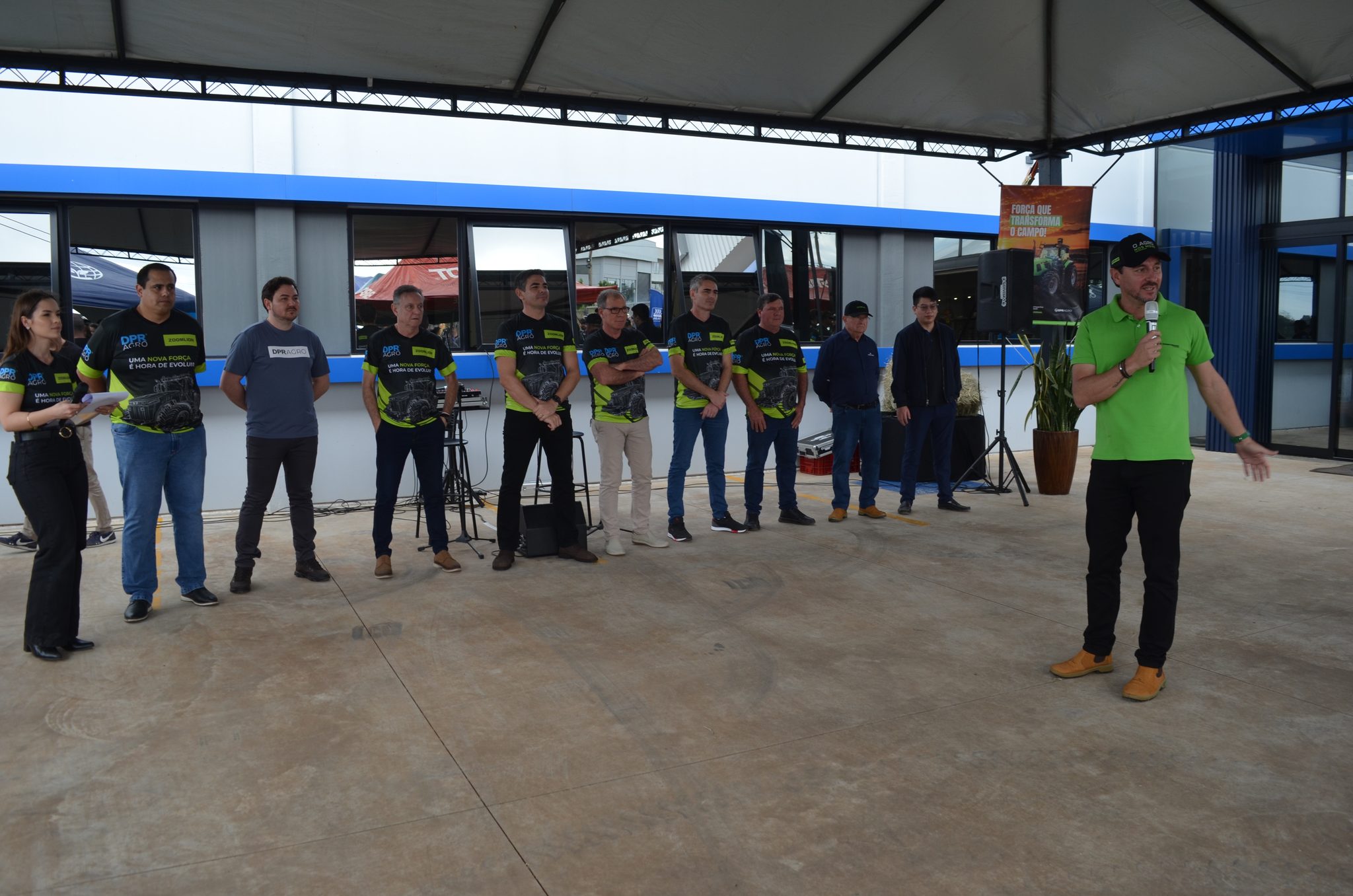 Lançamento da parceria DPR Agro e Zoomlion