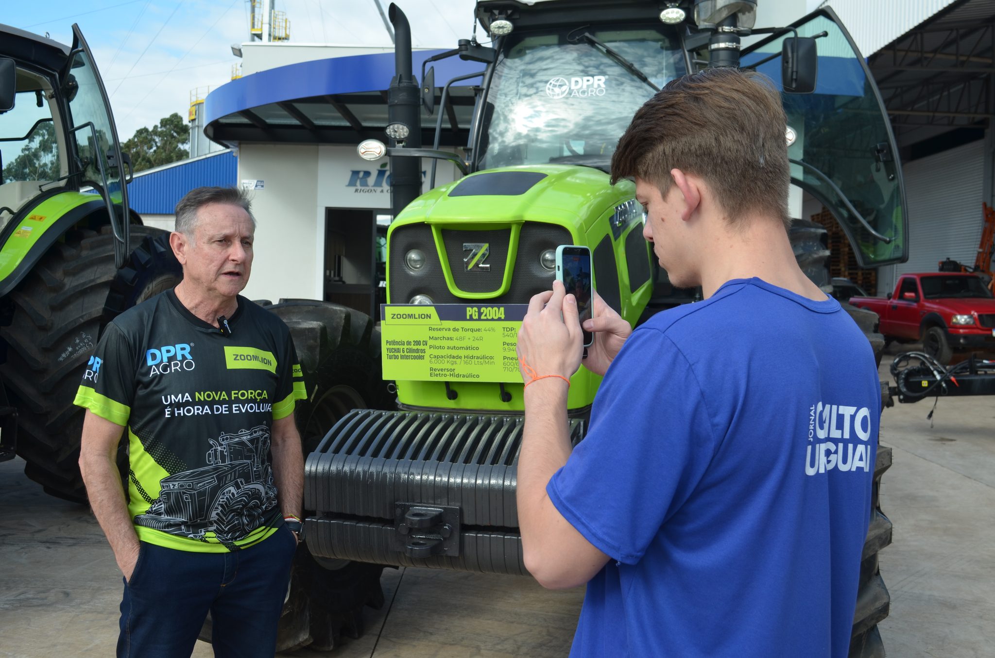 Lançamento da parceria DPR Agro e Zoomlion