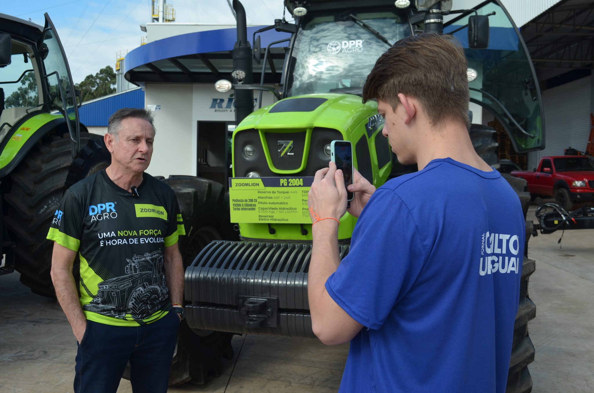 Lançamento da parceria DPR Agro e Zoomlion