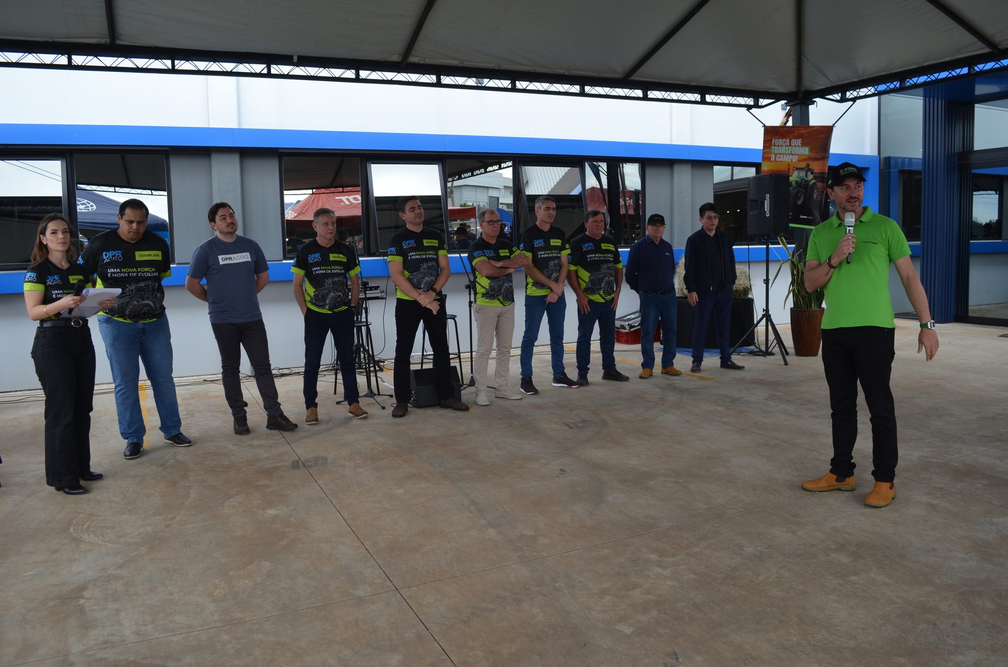 Lançamento da parceria DPR Agro e Zoomlion