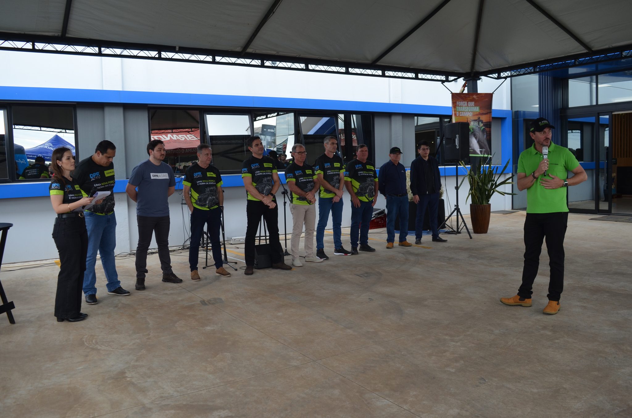 Lançamento da parceria DPR Agro e Zoomlion