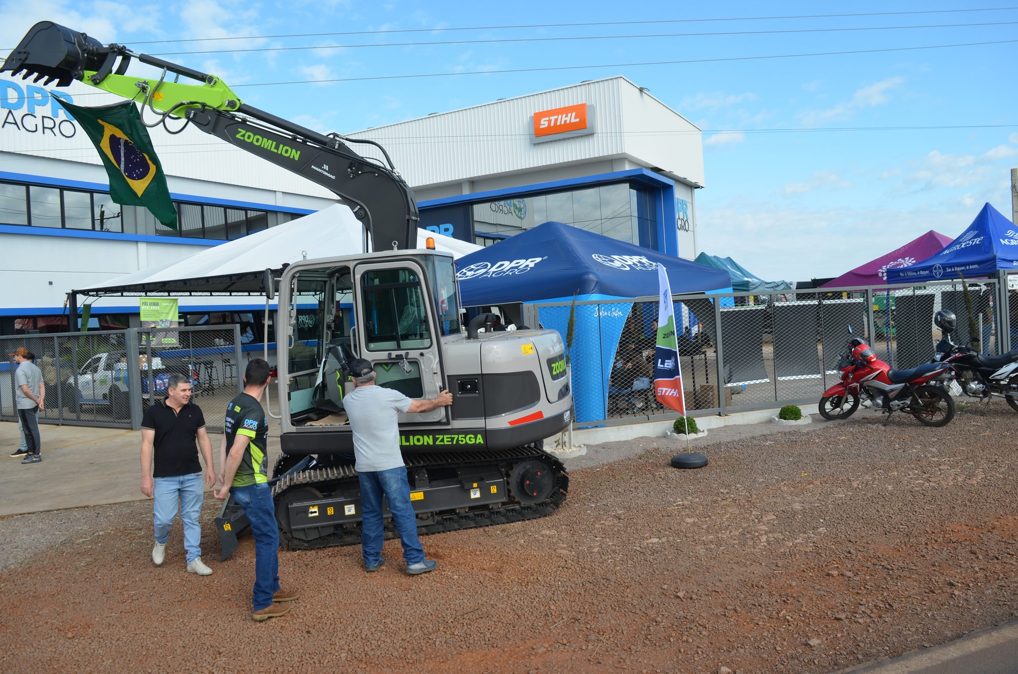 Lançamento da parceria DPR Agro e Zoomlion