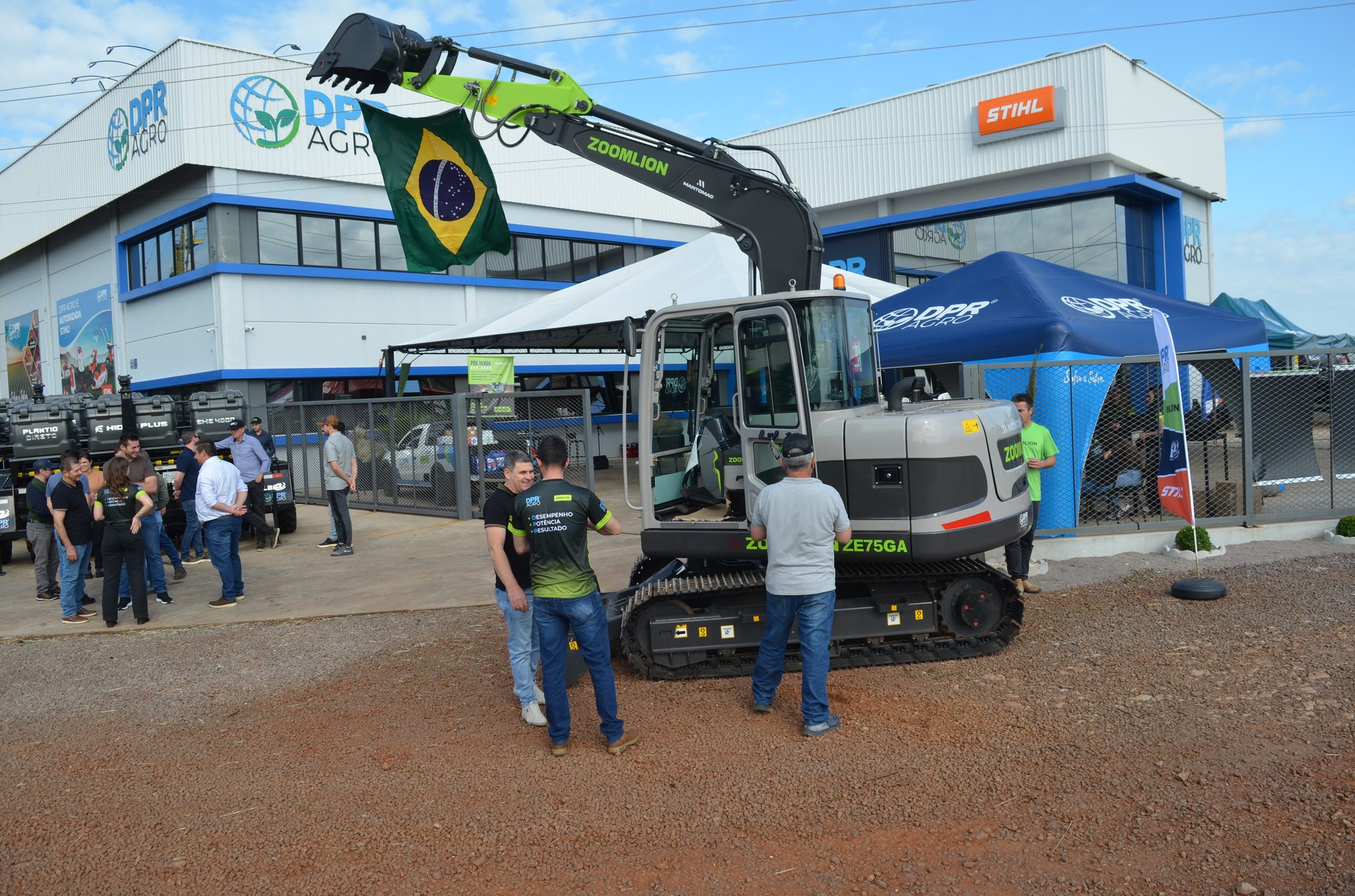 Lançamento da parceria DPR Agro e Zoomlion