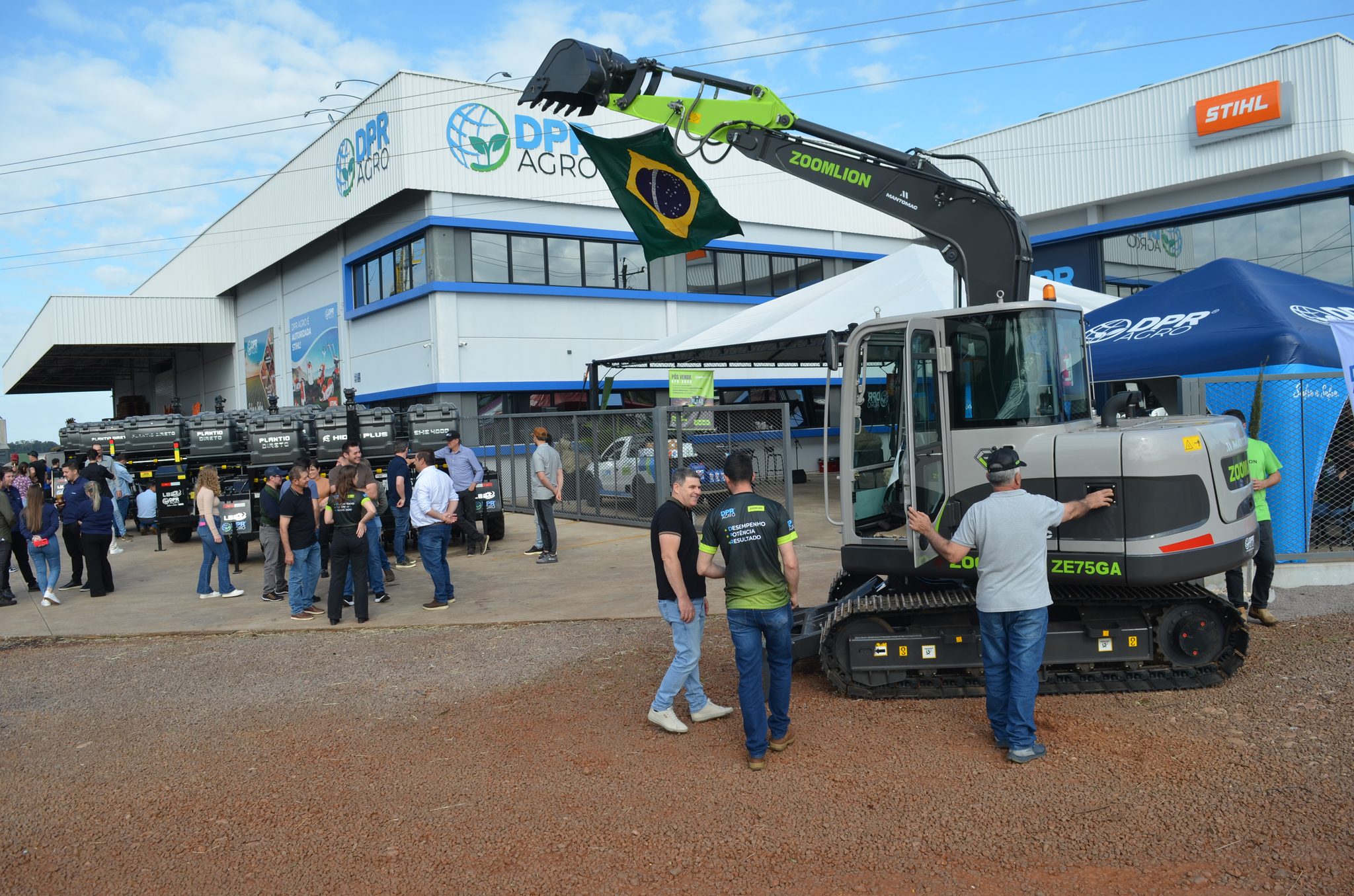Lançamento da parceria DPR Agro e Zoomlion