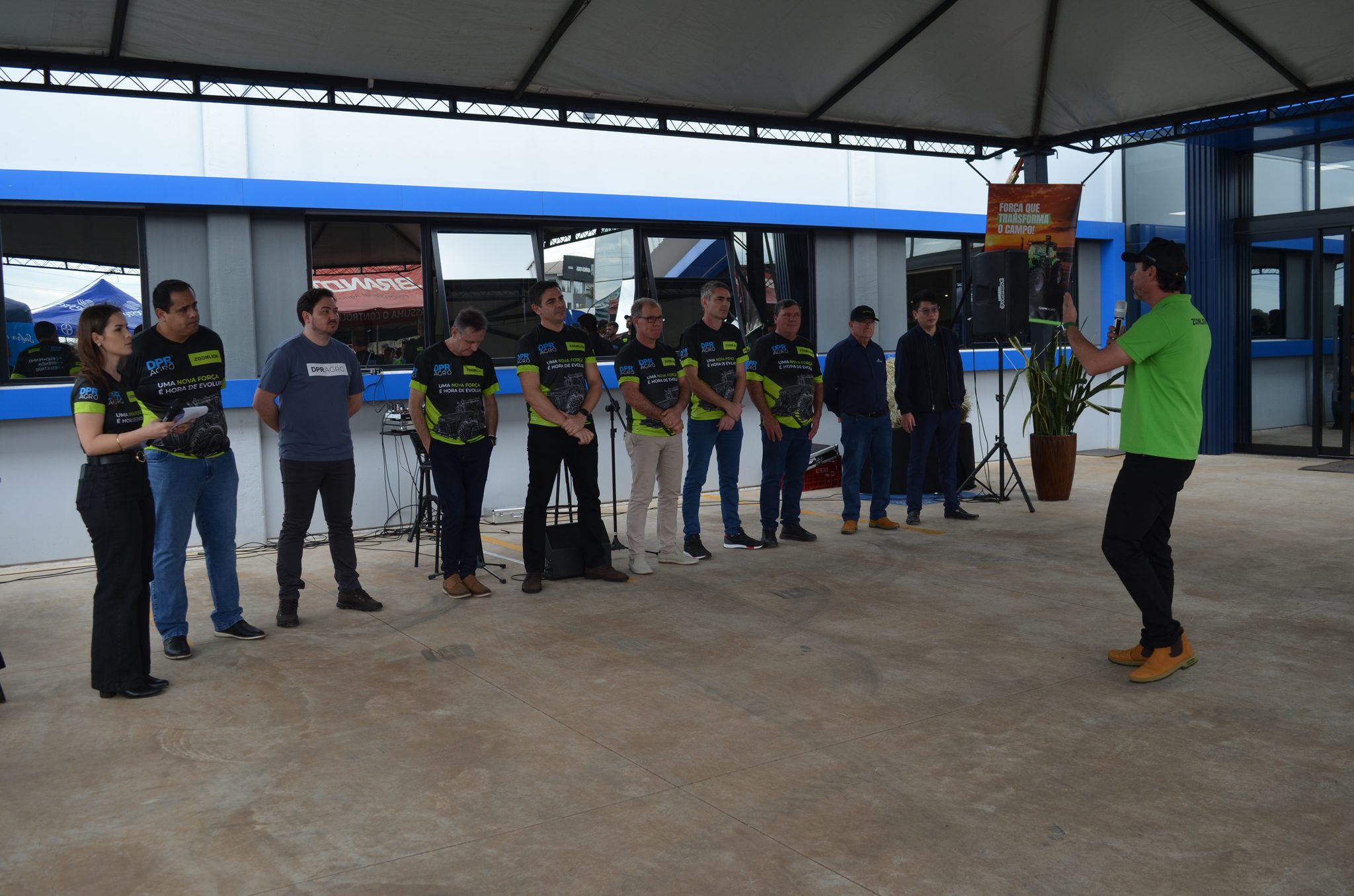 Lançamento da parceria DPR Agro e Zoomlion