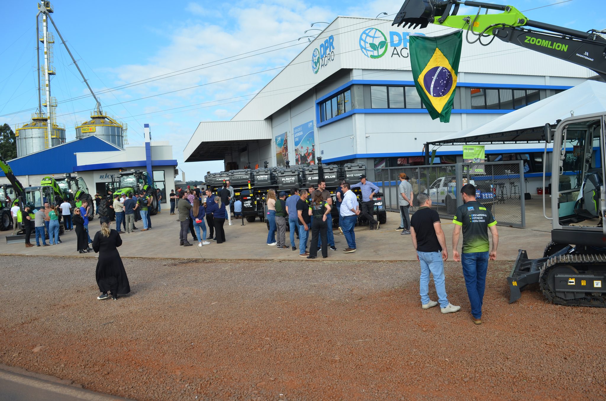 Lançamento da parceria DPR Agro e Zoomlion