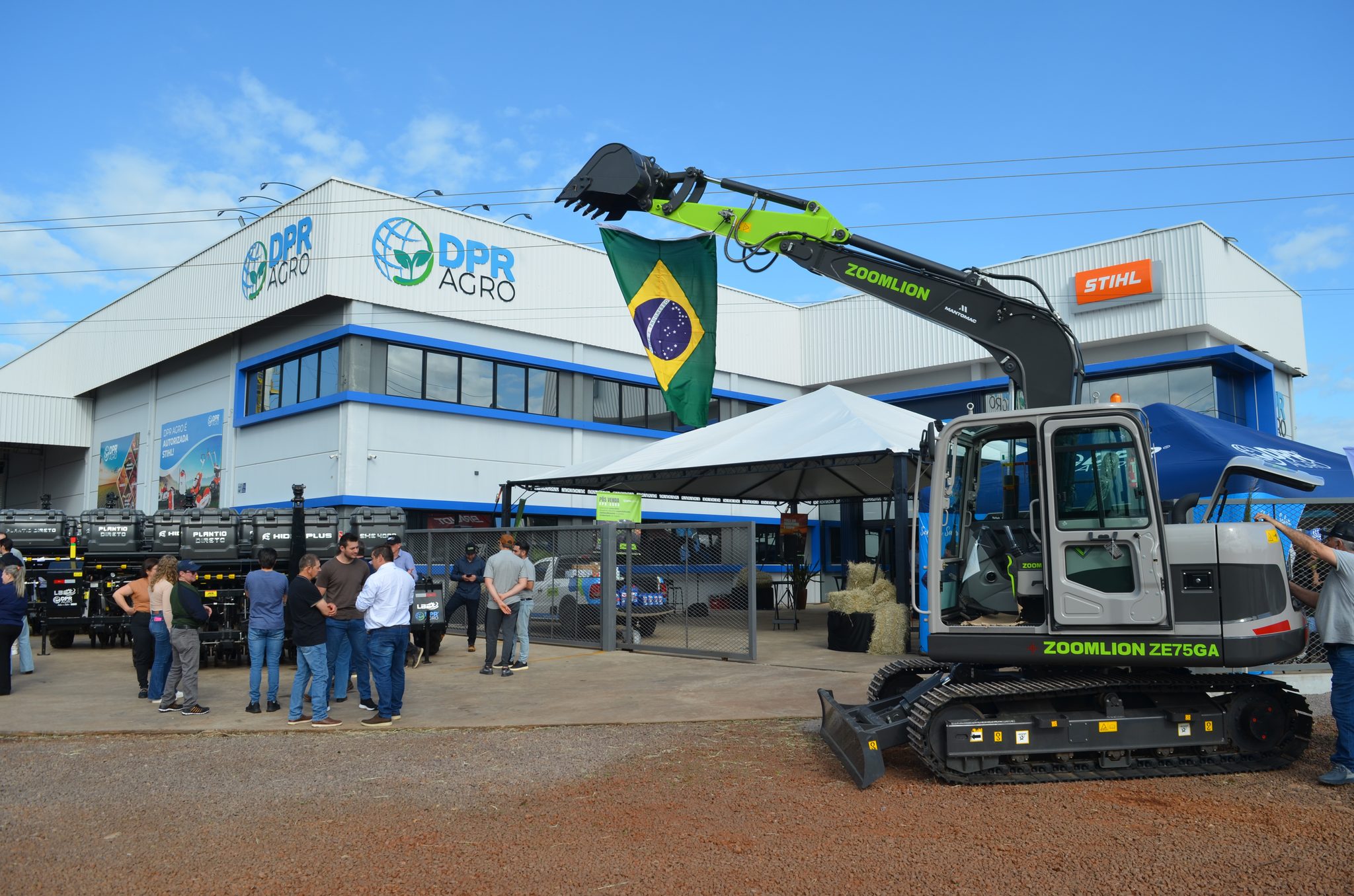 Lançamento da parceria DPR Agro e Zoomlion