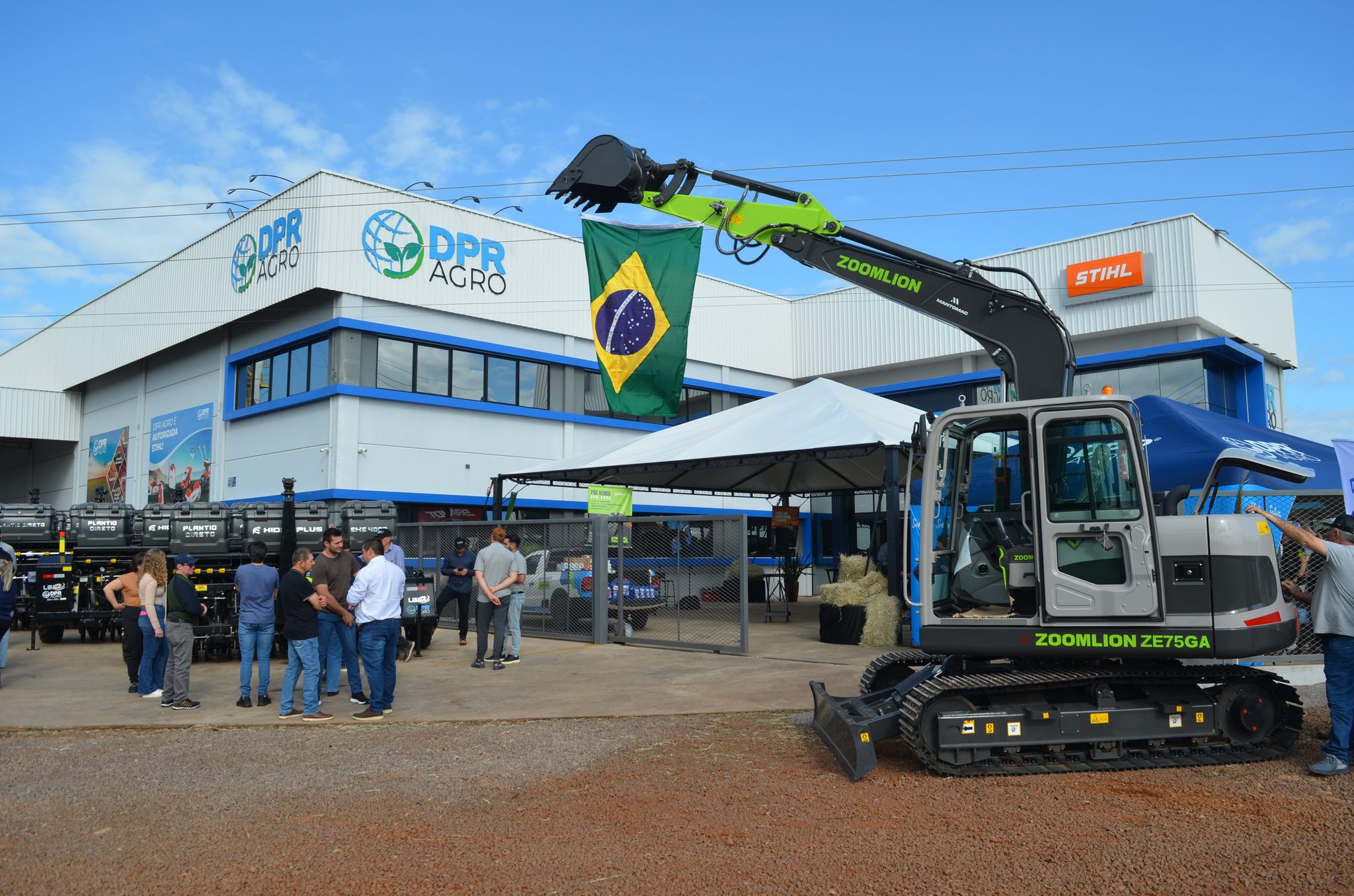 Lançamento da parceria DPR Agro e Zoomlion