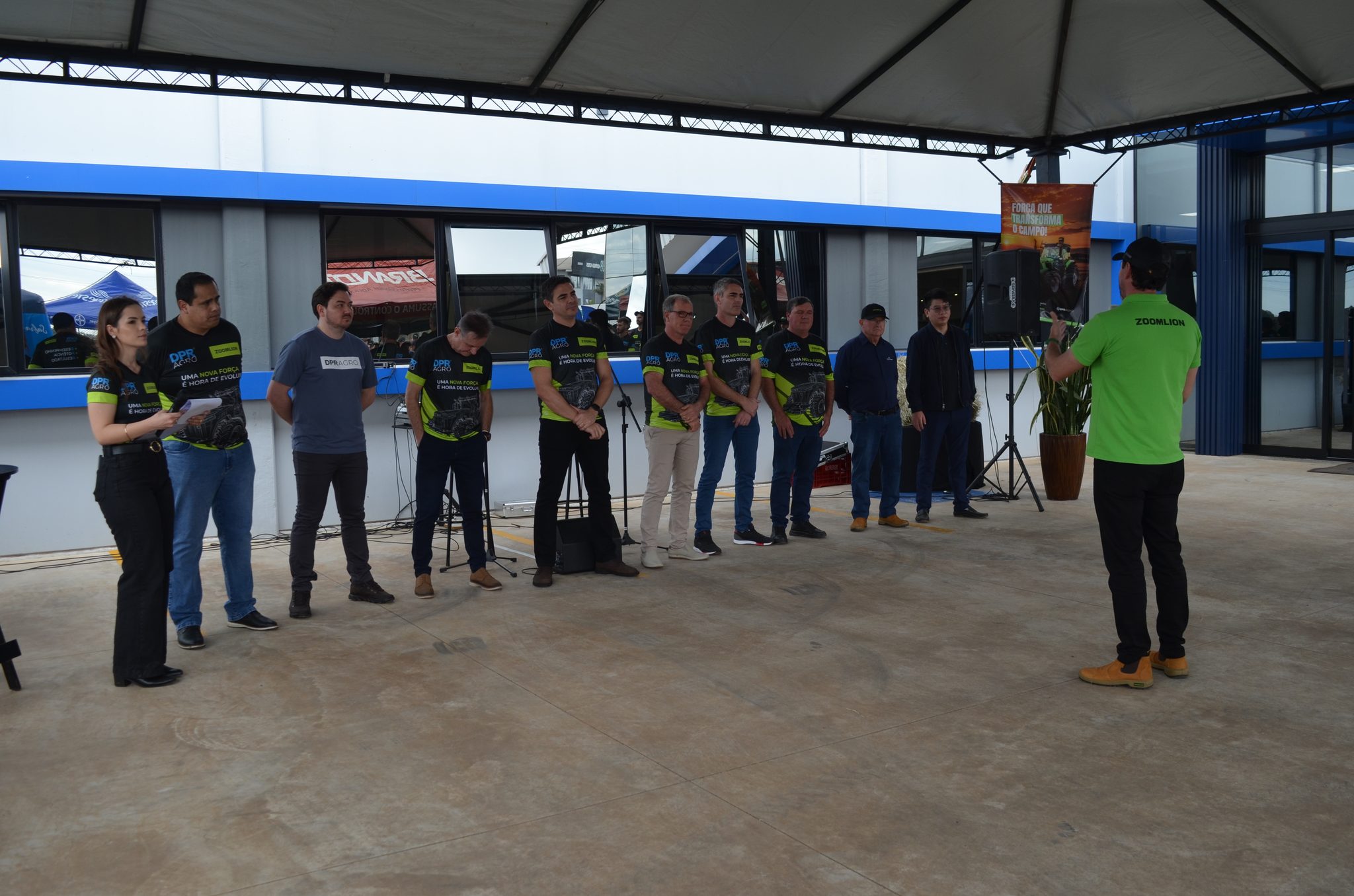 Lançamento da parceria DPR Agro e Zoomlion