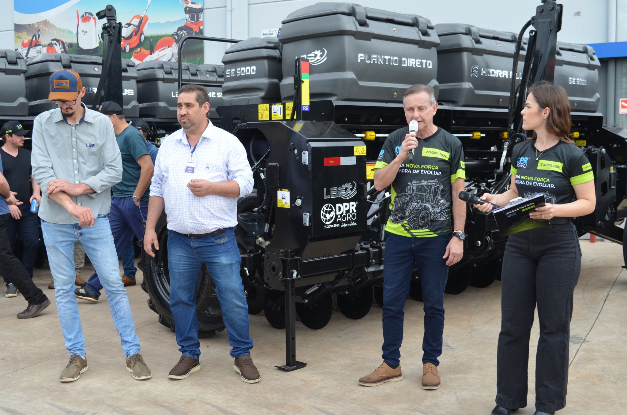 Lançamento da parceria DPR Agro e Zoomlion