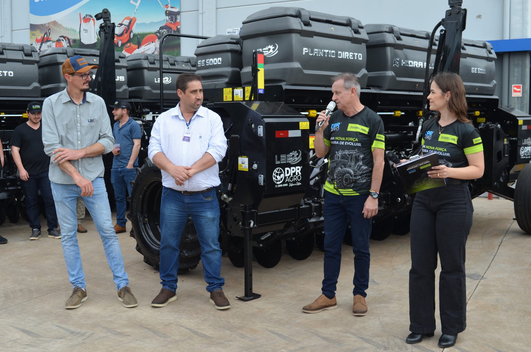 Lançamento da parceria DPR Agro e Zoomlion
