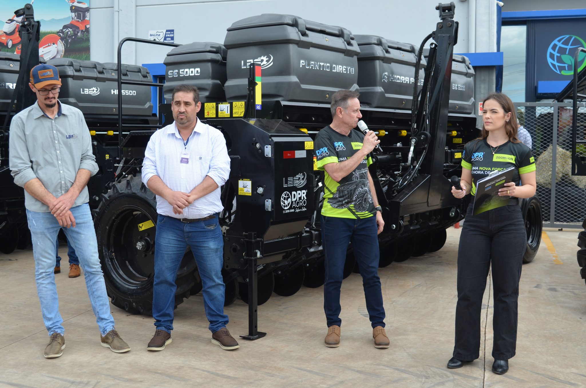 Lançamento da parceria DPR Agro e Zoomlion