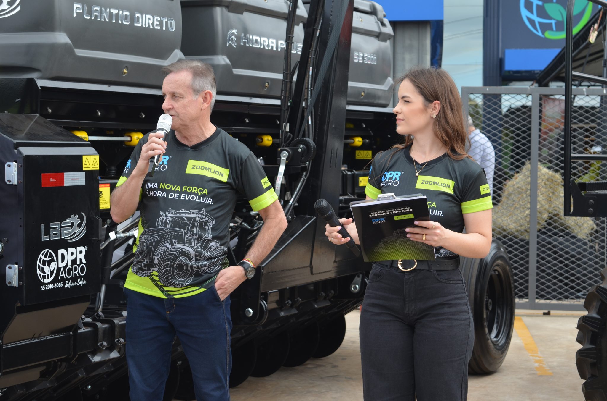 Lançamento da parceria DPR Agro e Zoomlion