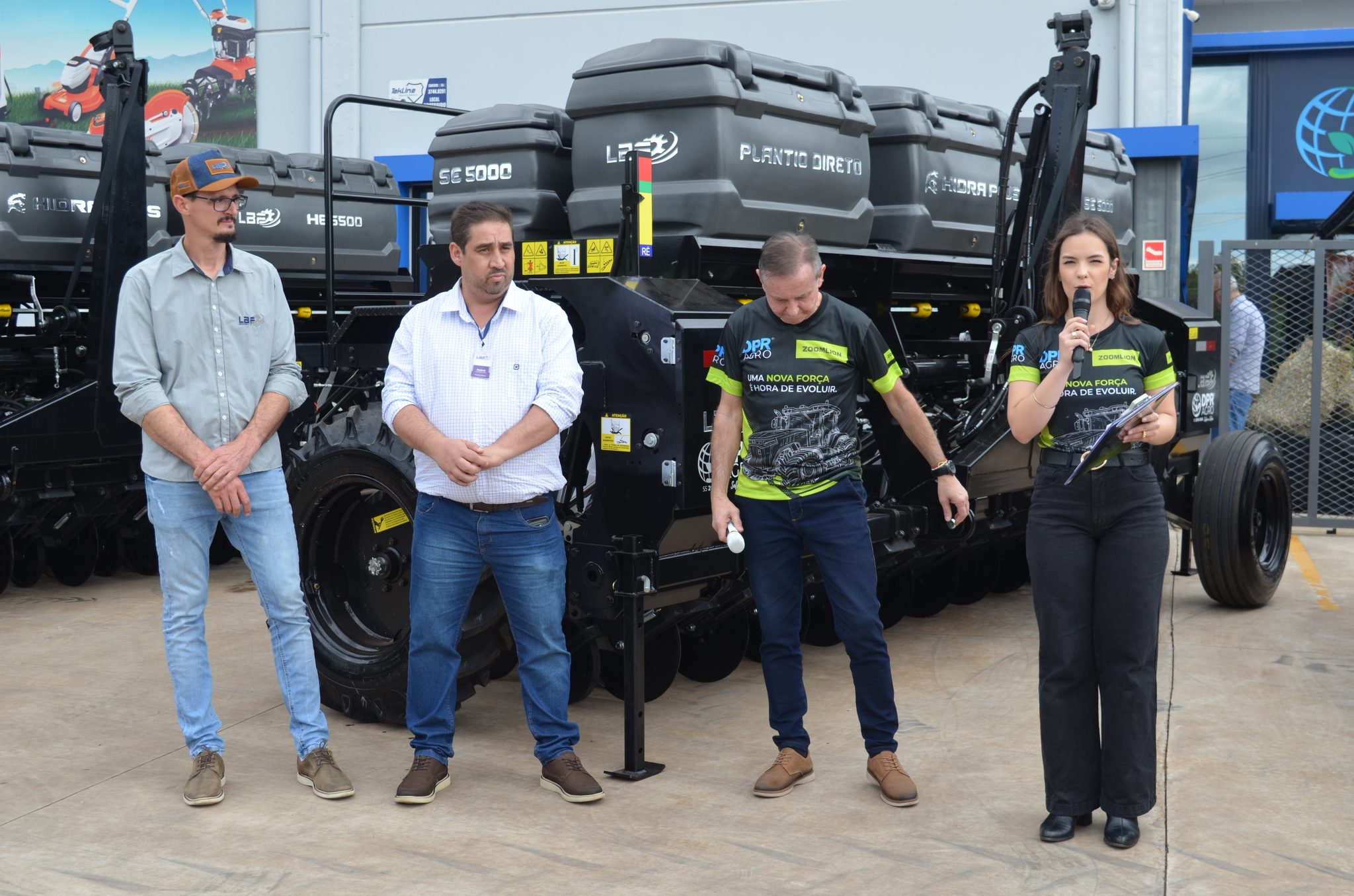 Lançamento da parceria DPR Agro e Zoomlion