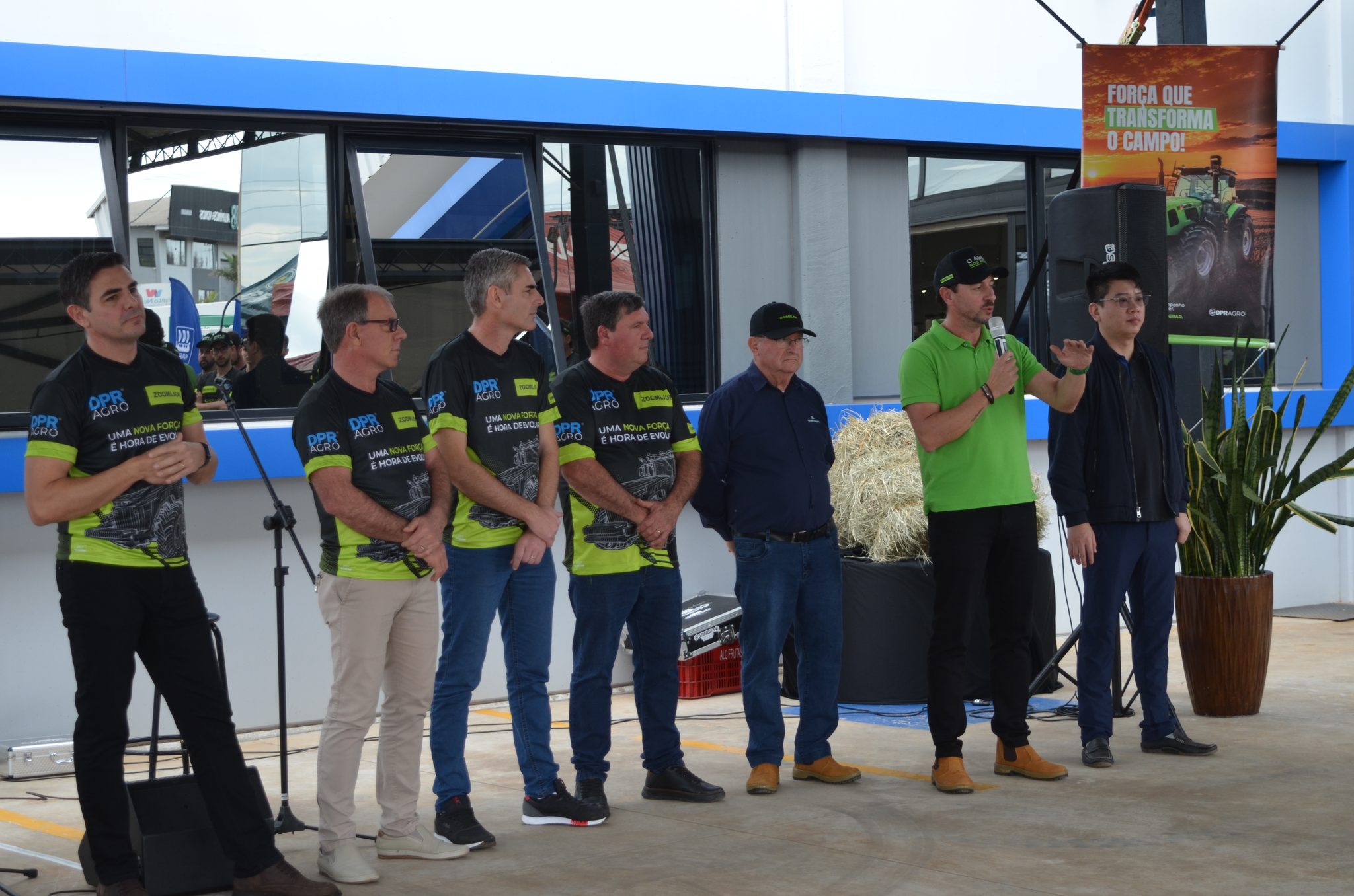 Lançamento da parceria DPR Agro e Zoomlion