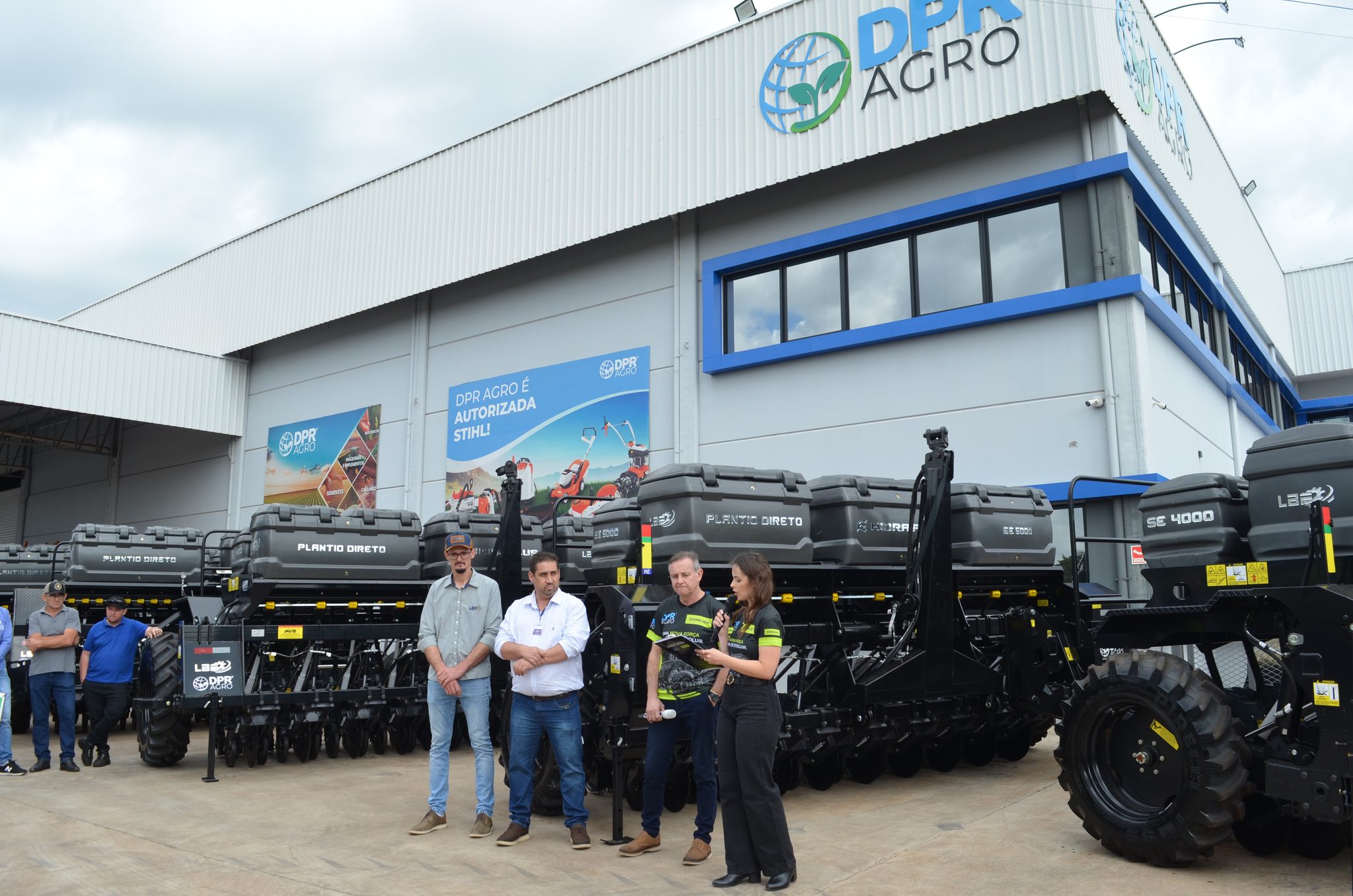 Lançamento da parceria DPR Agro e Zoomlion