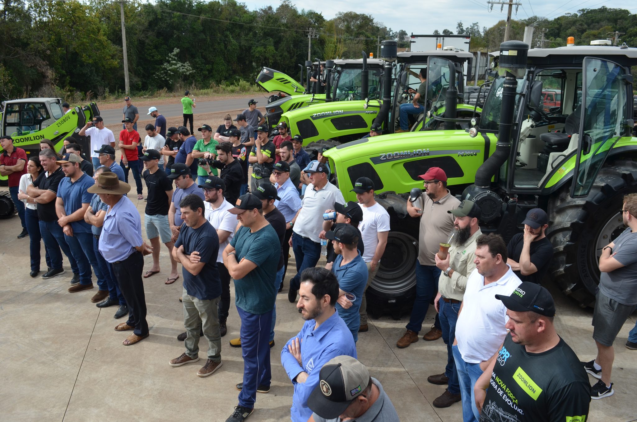 Lançamento da parceria DPR Agro e Zoomlion