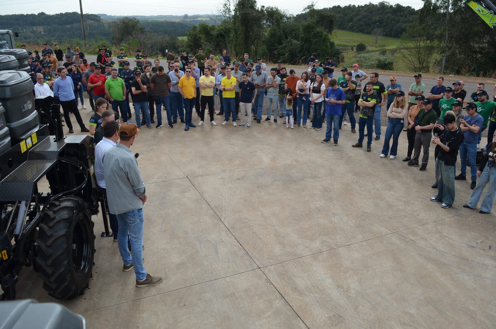 Lançamento da parceria DPR Agro e Zoomlion