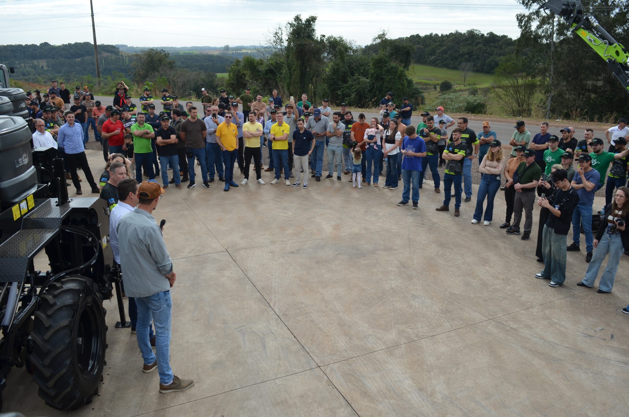 Lançamento da parceria DPR Agro e Zoomlion
