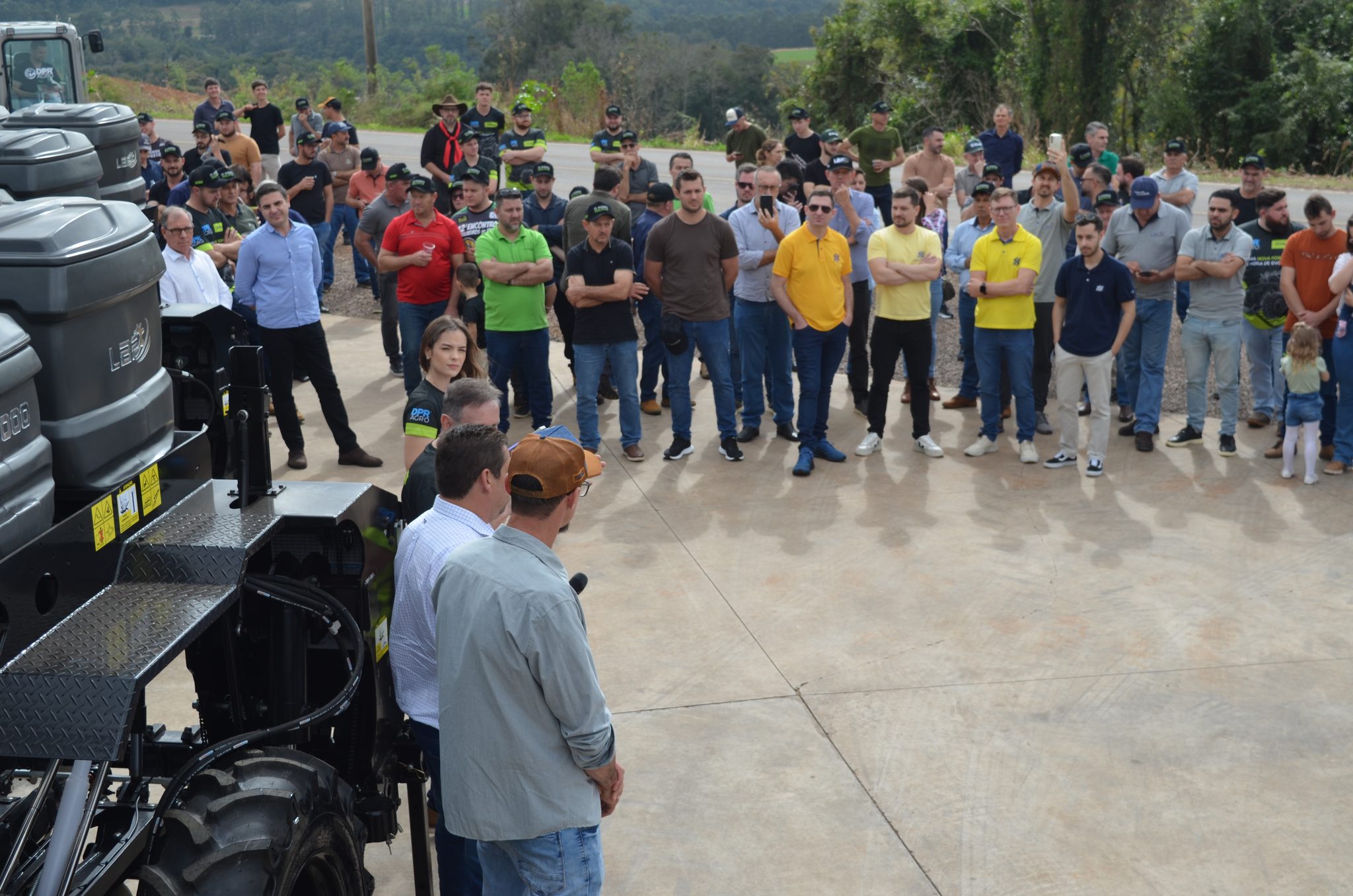 Lançamento da parceria DPR Agro e Zoomlion