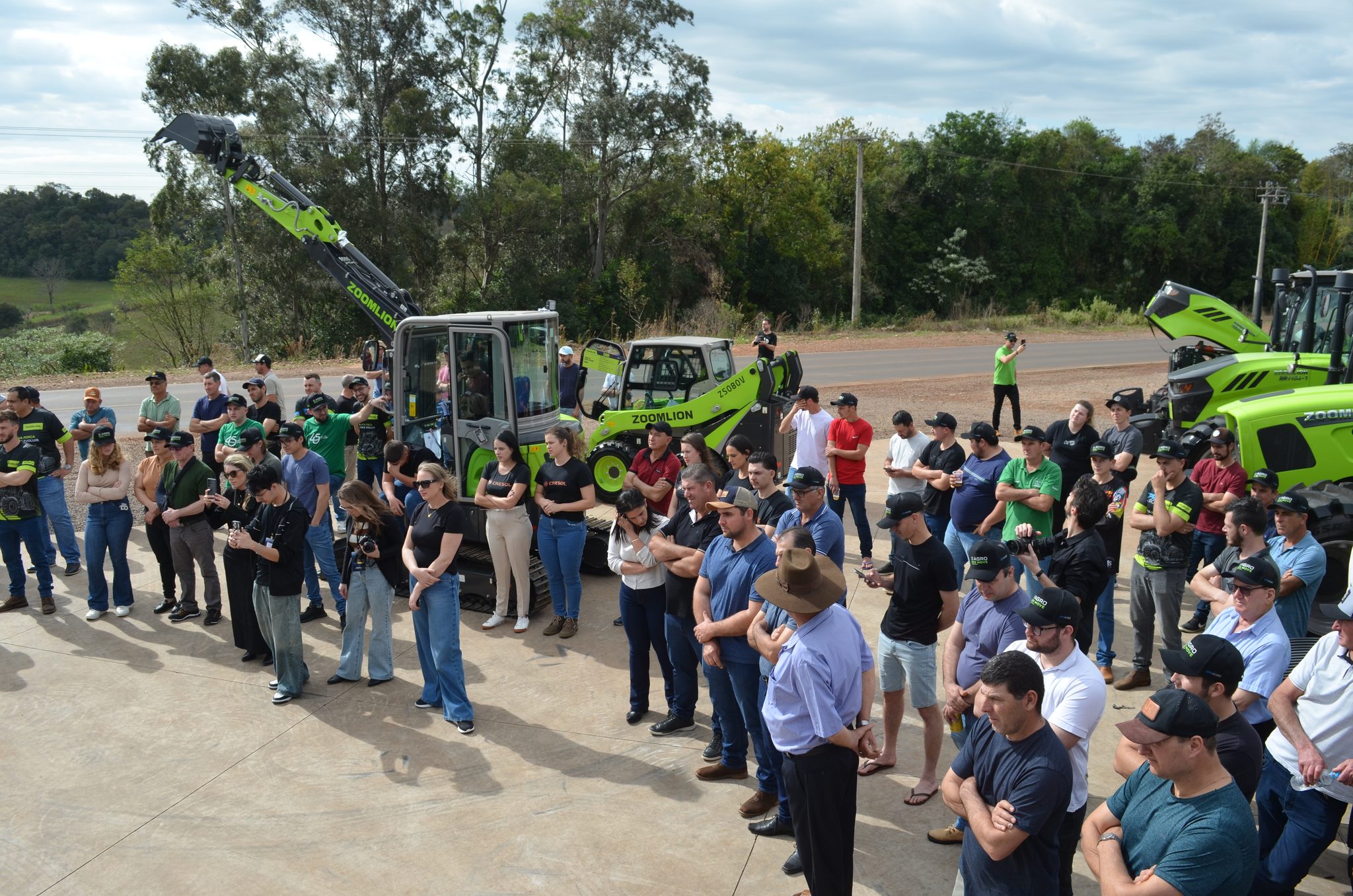 Lançamento da parceria DPR Agro e Zoomlion