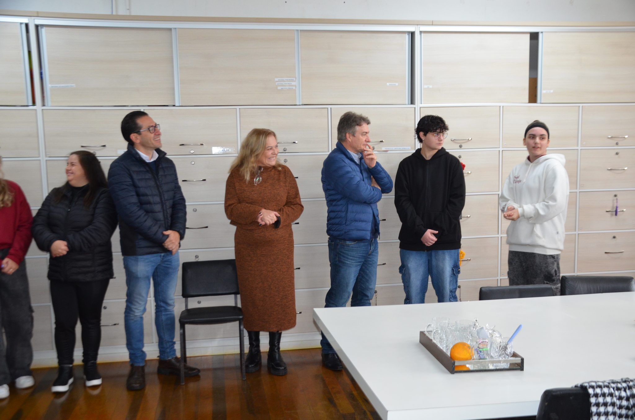 FW - visita do presidente do MDB Vilmar Zanchin