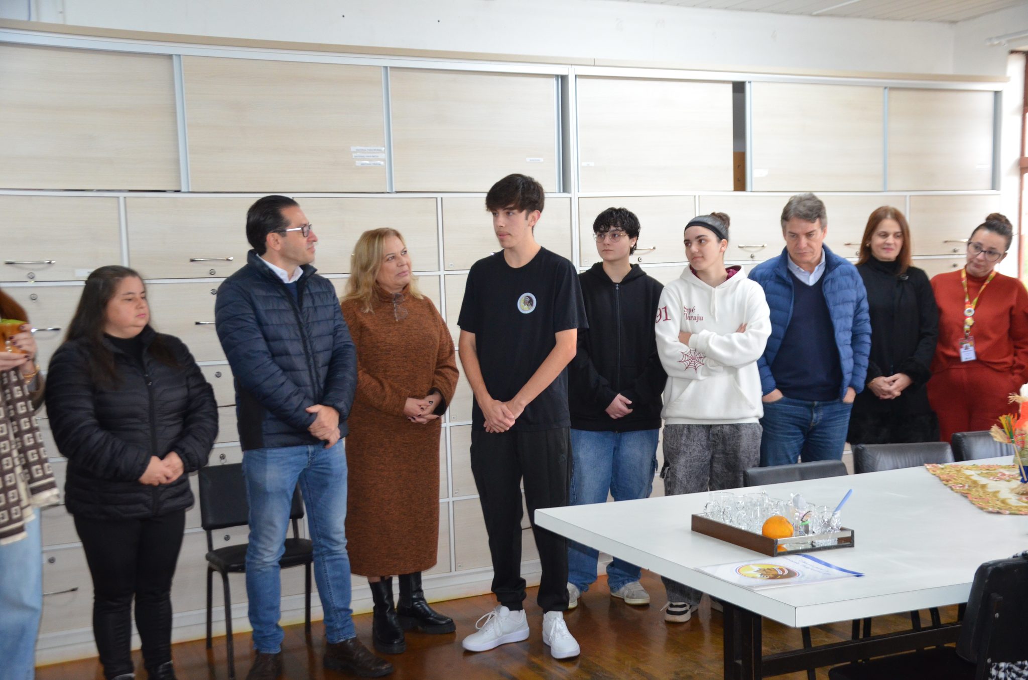 FW - visita do presidente do MDB Vilmar Zanchin