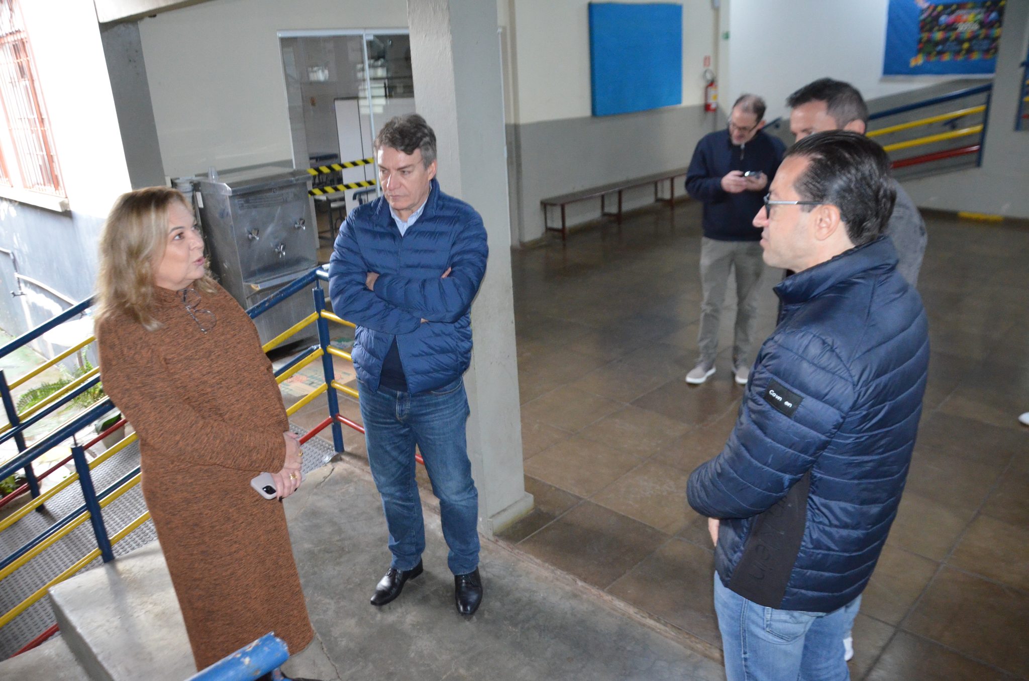 FW - visita do presidente do MDB Vilmar Zanchin