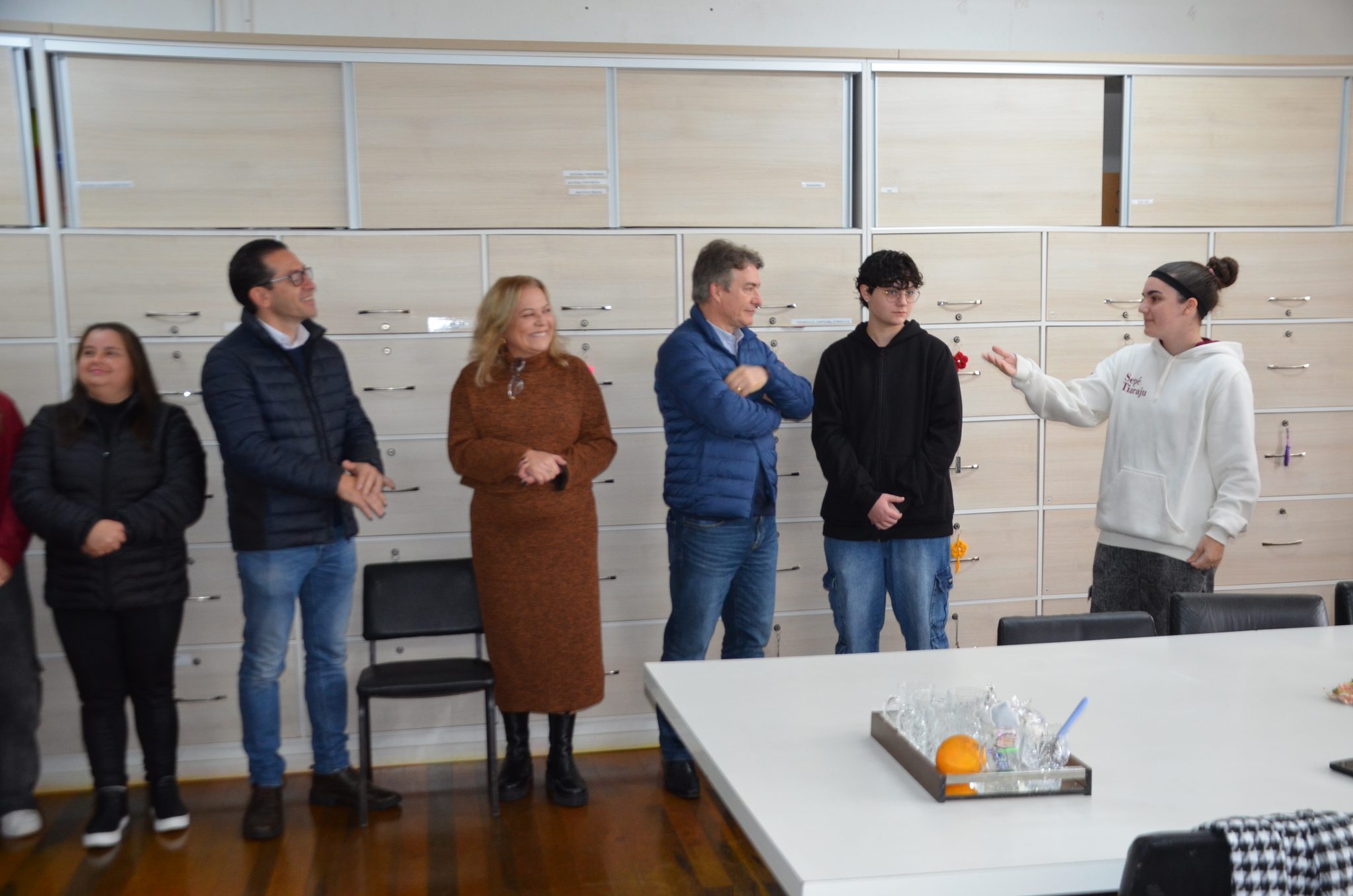 FW - visita do presidente do MDB Vilmar Zanchin