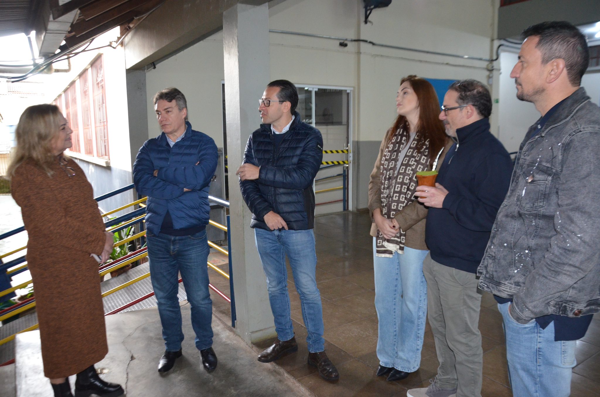 FW - visita do presidente do MDB Vilmar Zanchin