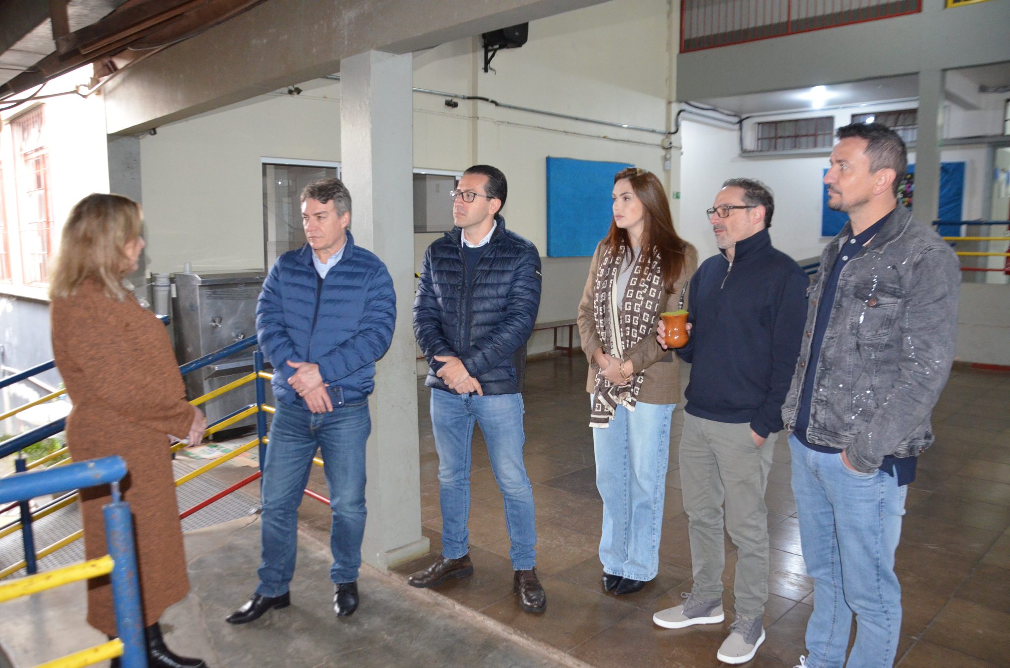 FW - visita do presidente do MDB Vilmar Zanchin