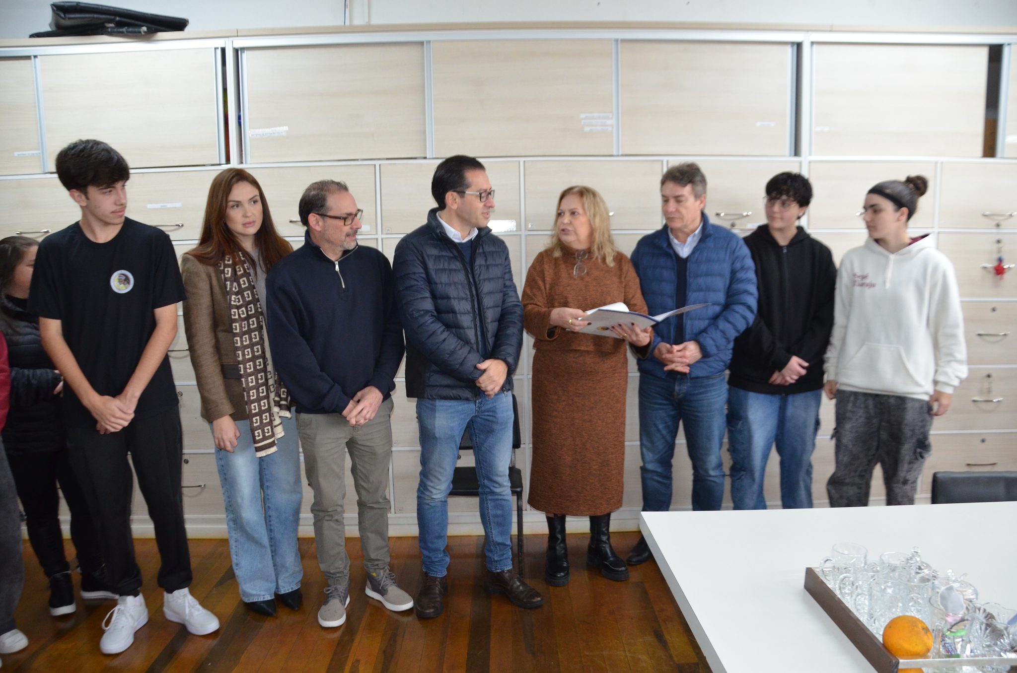 FW - visita do presidente do MDB Vilmar Zanchin