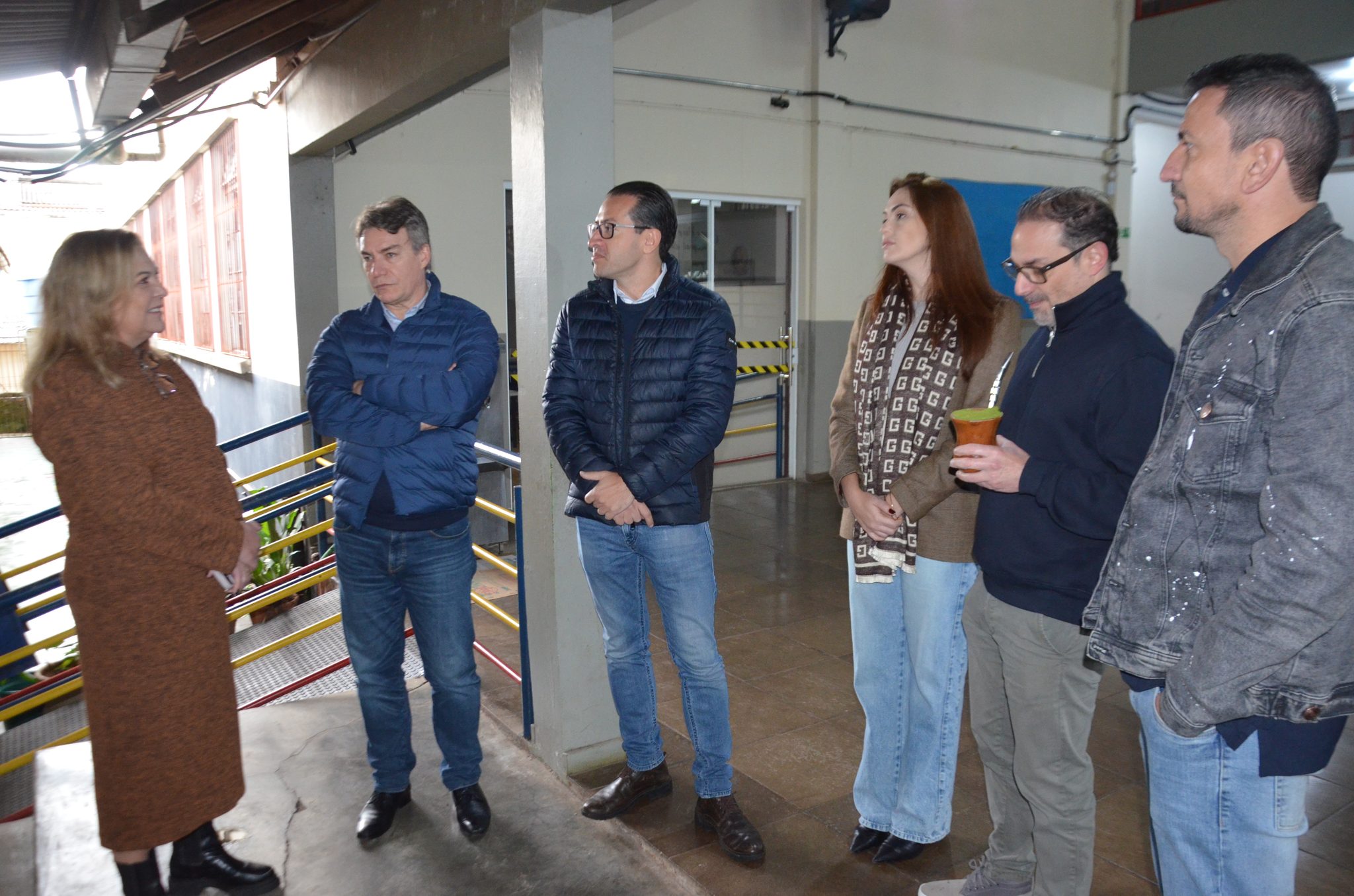 FW - visita do presidente do MDB Vilmar Zanchin
