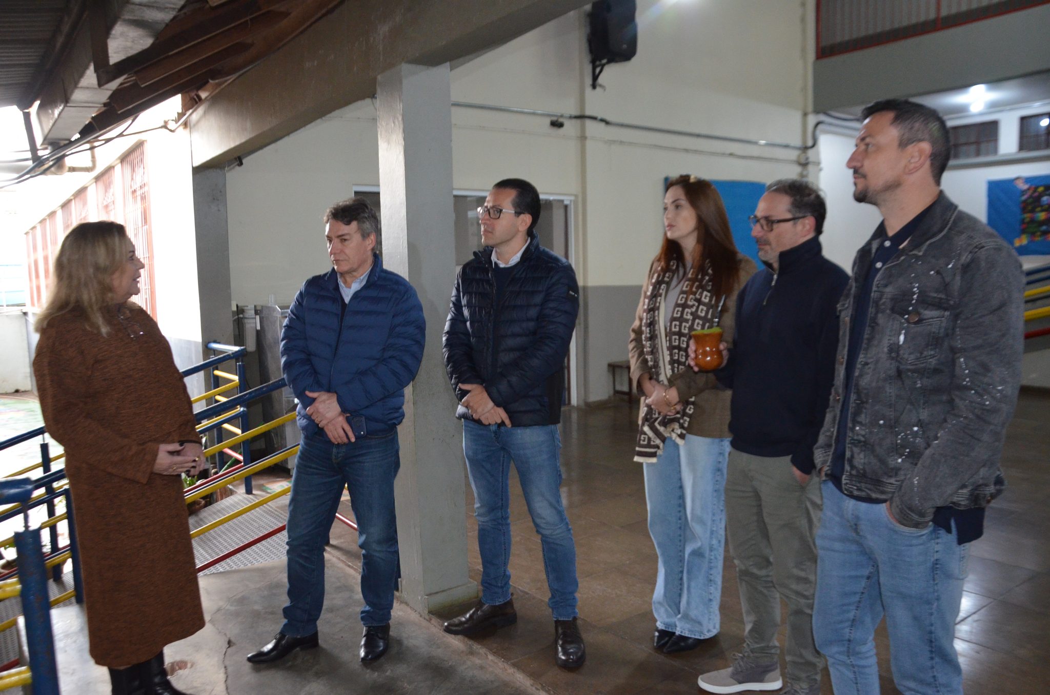 FW - visita do presidente do MDB Vilmar Zanchin