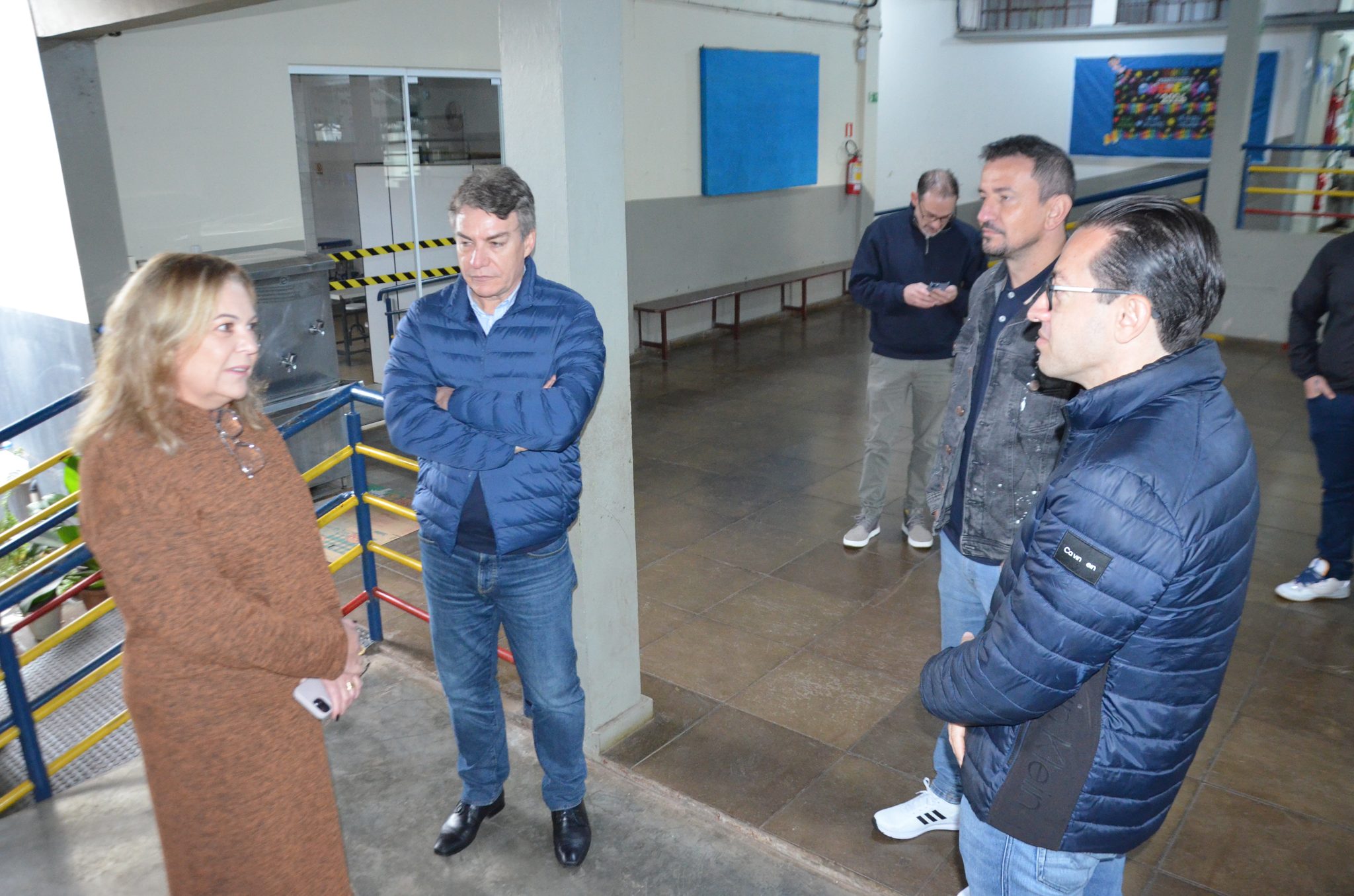 FW - visita do presidente do MDB Vilmar Zanchin