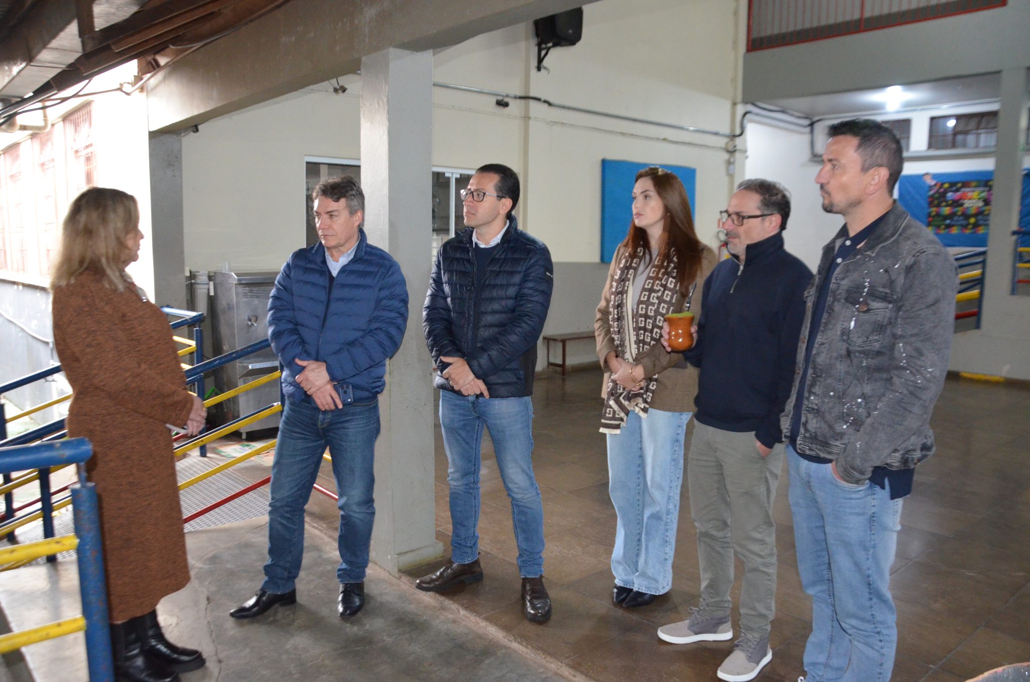 FW - visita do presidente do MDB Vilmar Zanchin