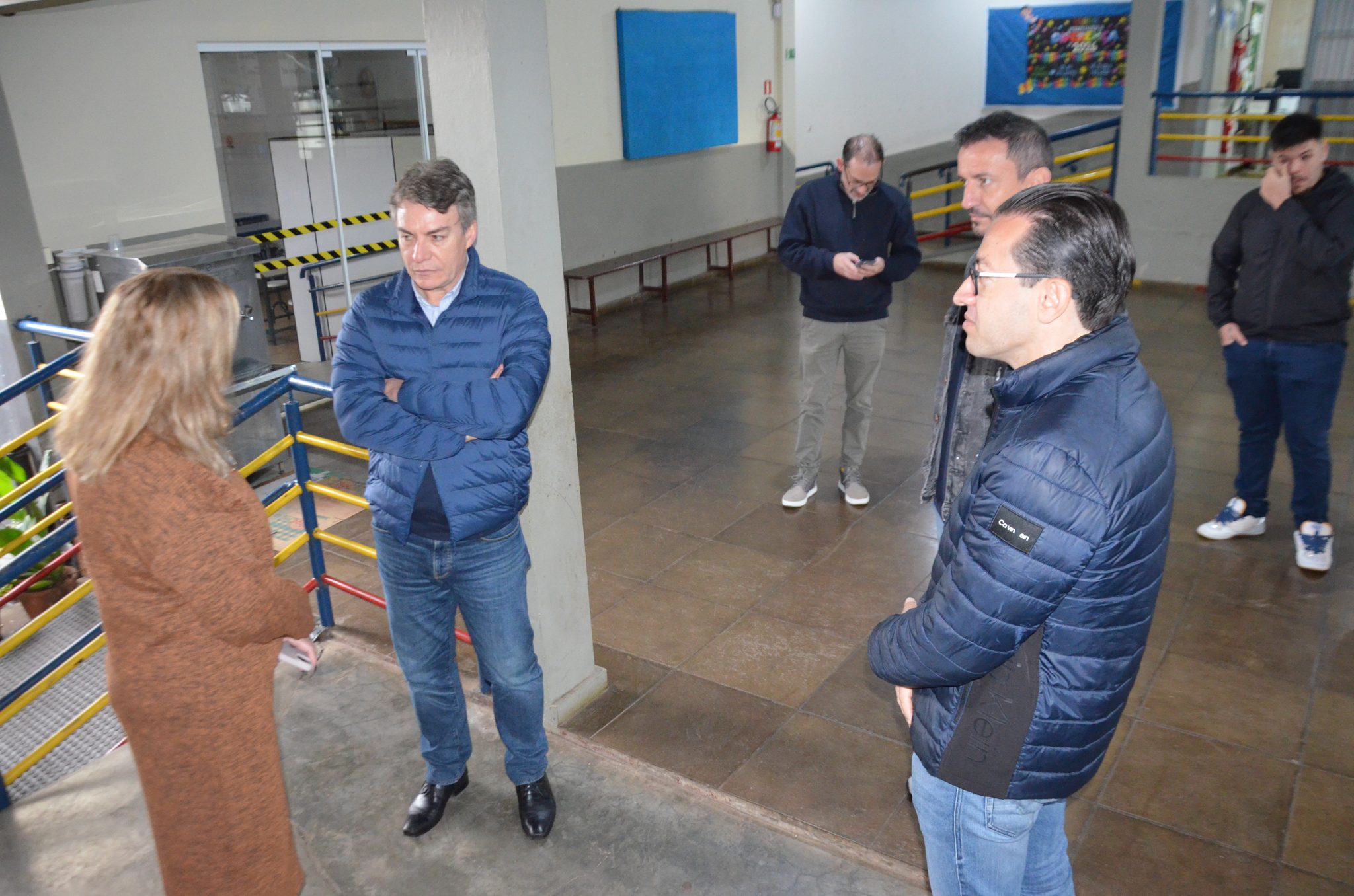 FW - visita do presidente do MDB Vilmar Zanchin