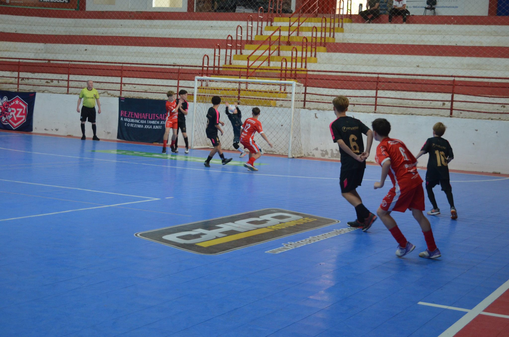 Estadual de Futsal Sub-13 no Ginásio Itapagé