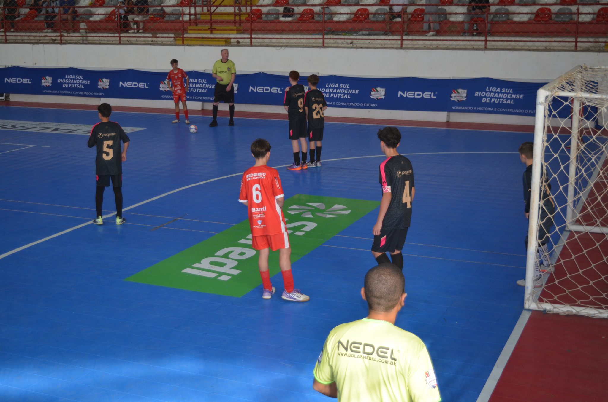 Estadual de Futsal Sub-13 no Ginásio Itapagé
