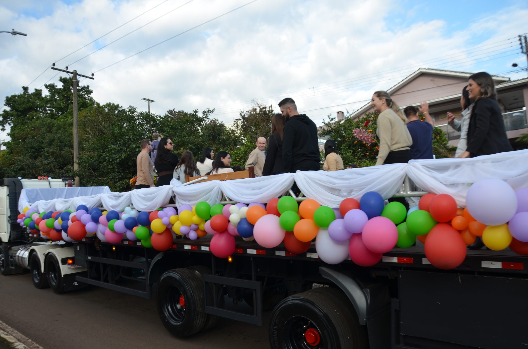 Festa do Colono e Motorista da comunidade São Cristóvão de FW