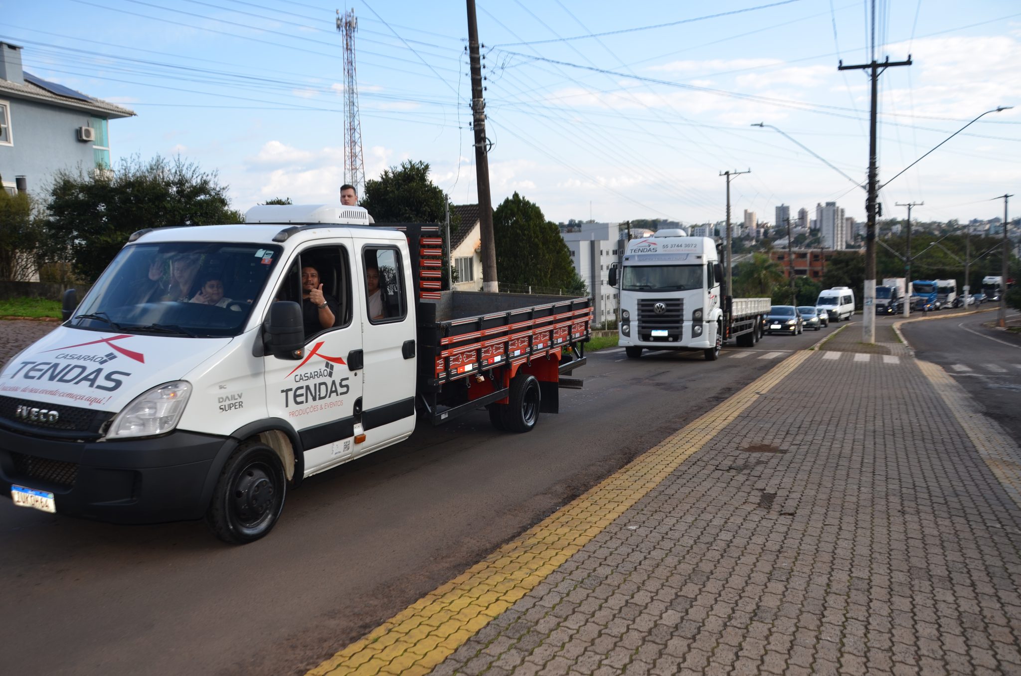 Festa do Colono e Motorista da comunidade São Cristóvão de FW