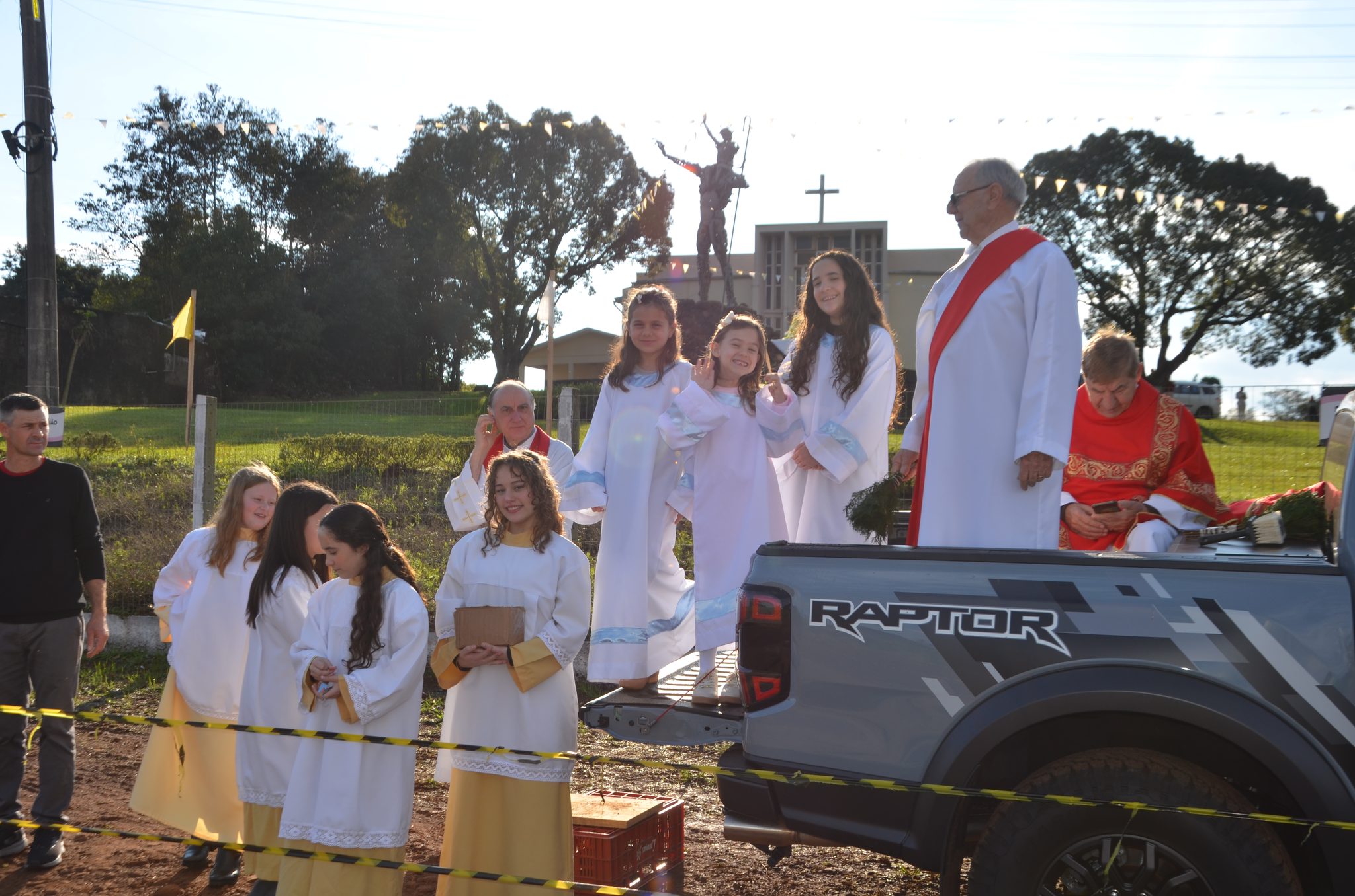 Festa do Colono e Motorista da comunidade São Cristóvão de FW