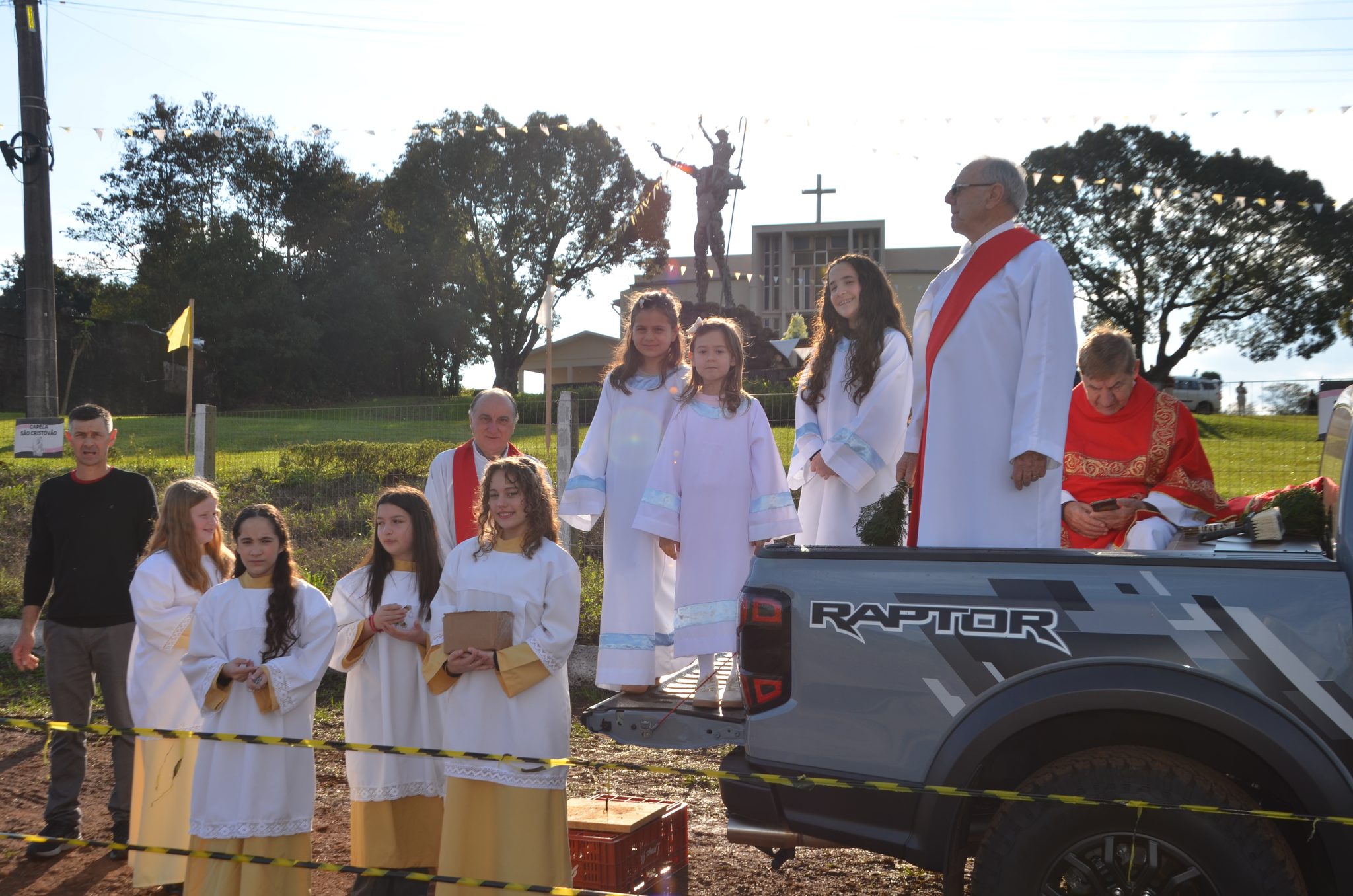 Festa do Colono e Motorista da comunidade São Cristóvão de FW
